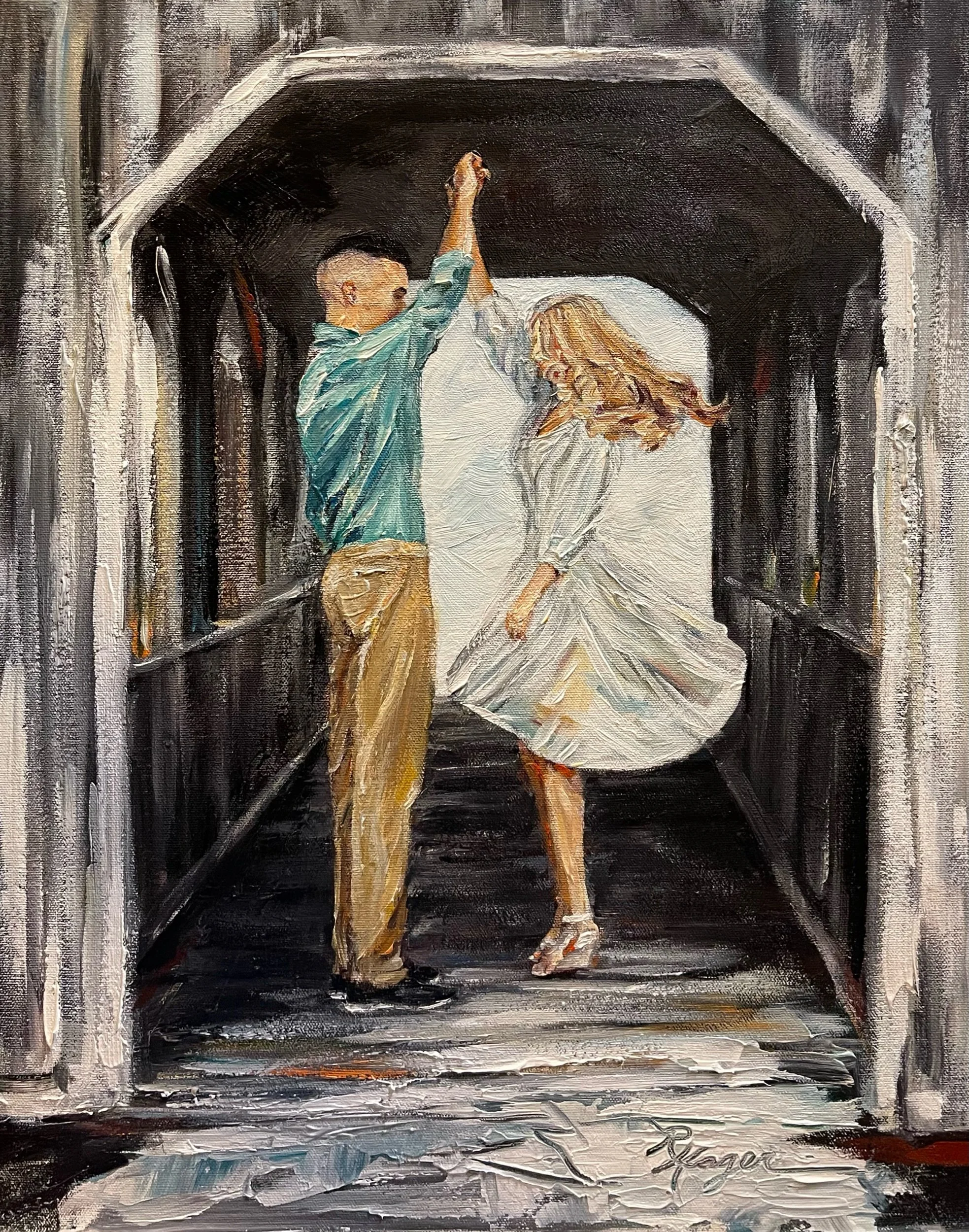 "The Dance" #470.  SOLD