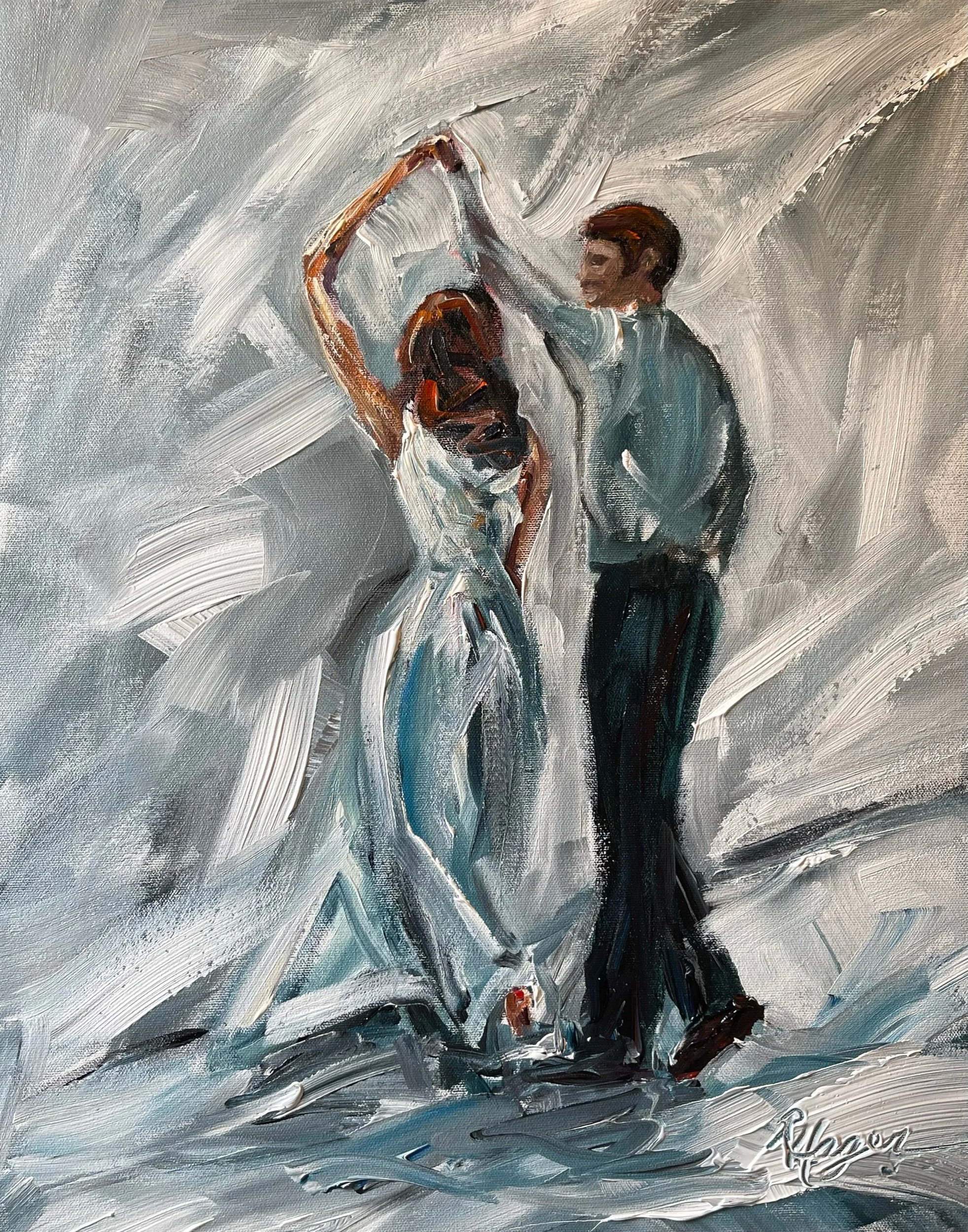 "The Dance" #497.  Available. $600