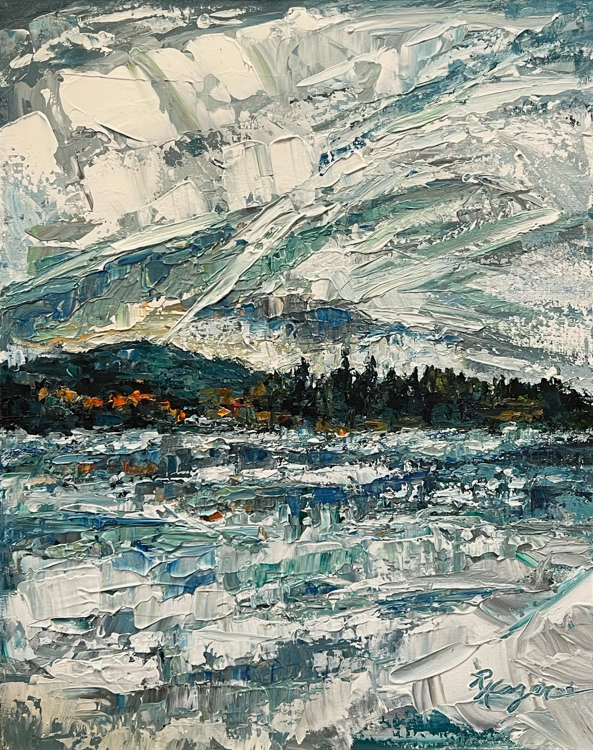 "Misty Morning" #499.   SOLD 