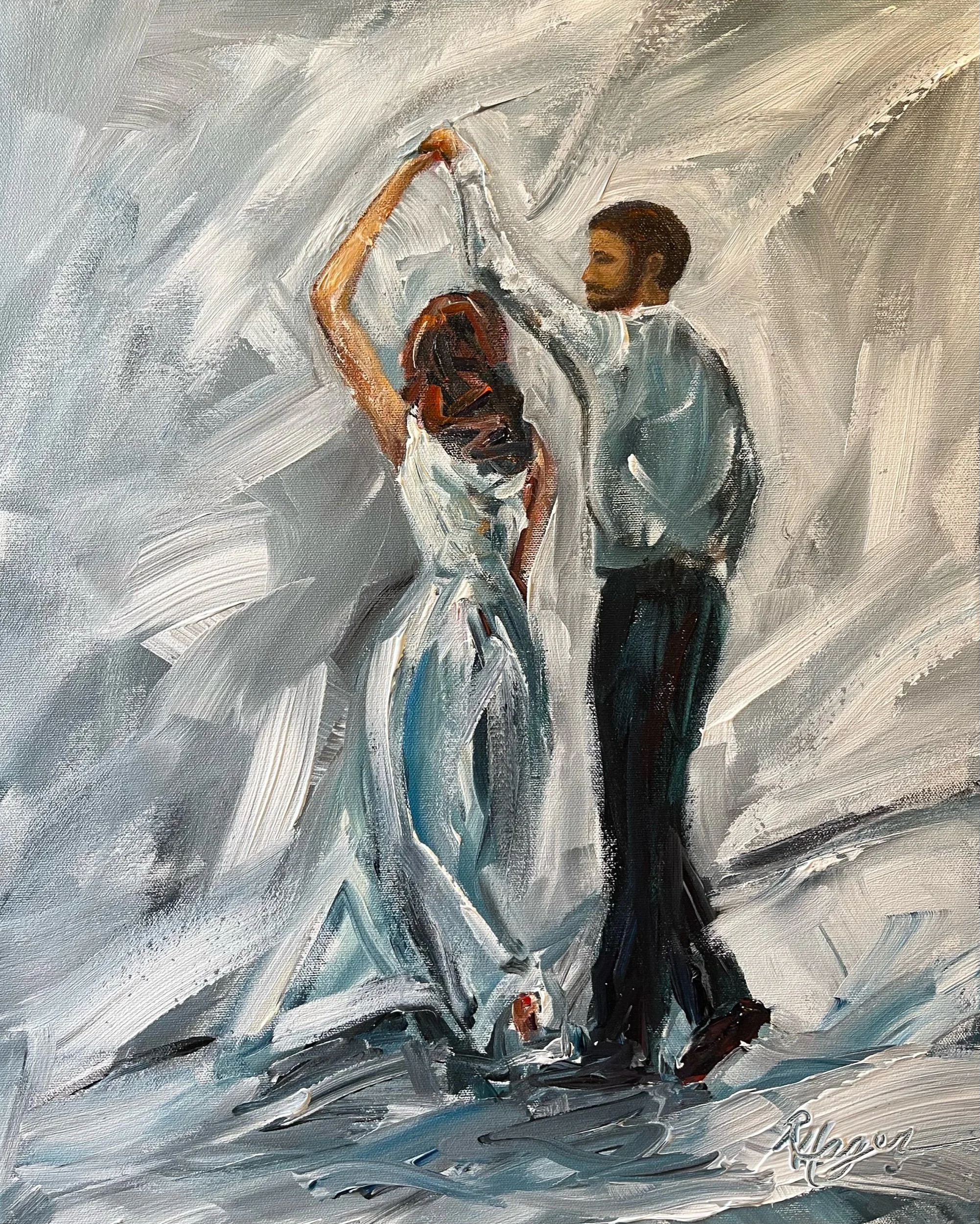 "The Dance" #497.  Available. $600