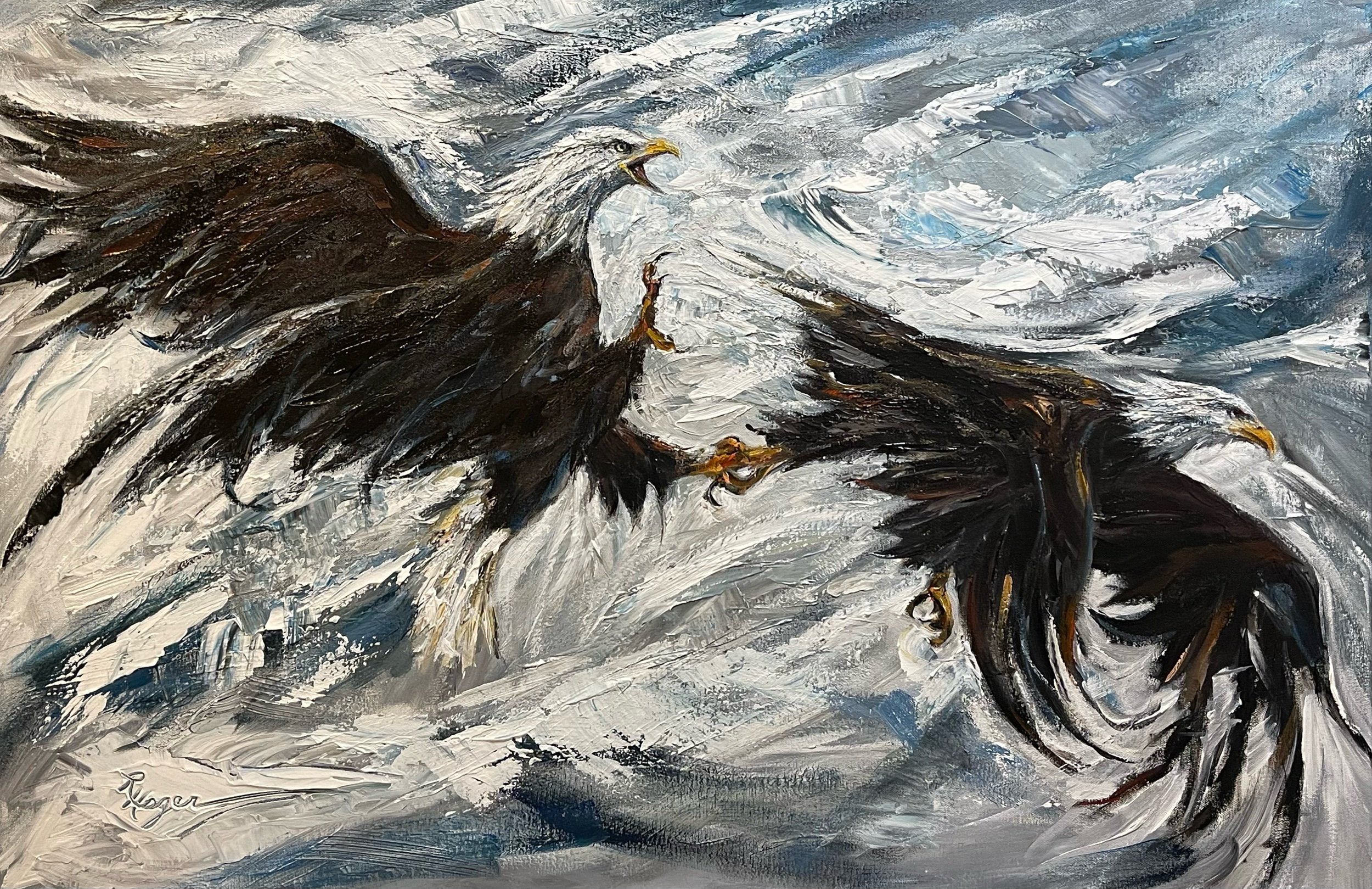 "Fierce Love" #467.  SOLD