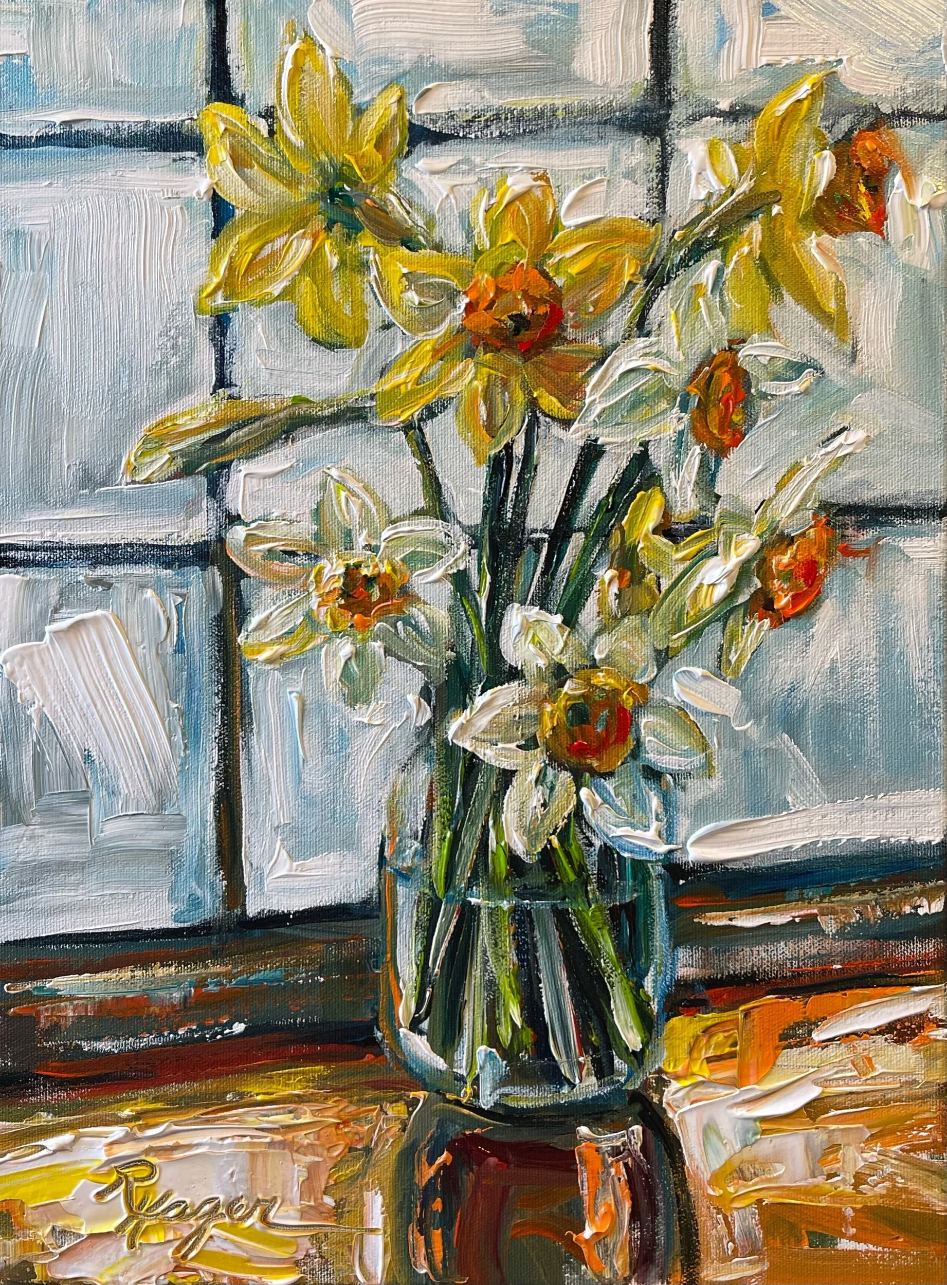 "Daffodil Delight" #494.  SOLD