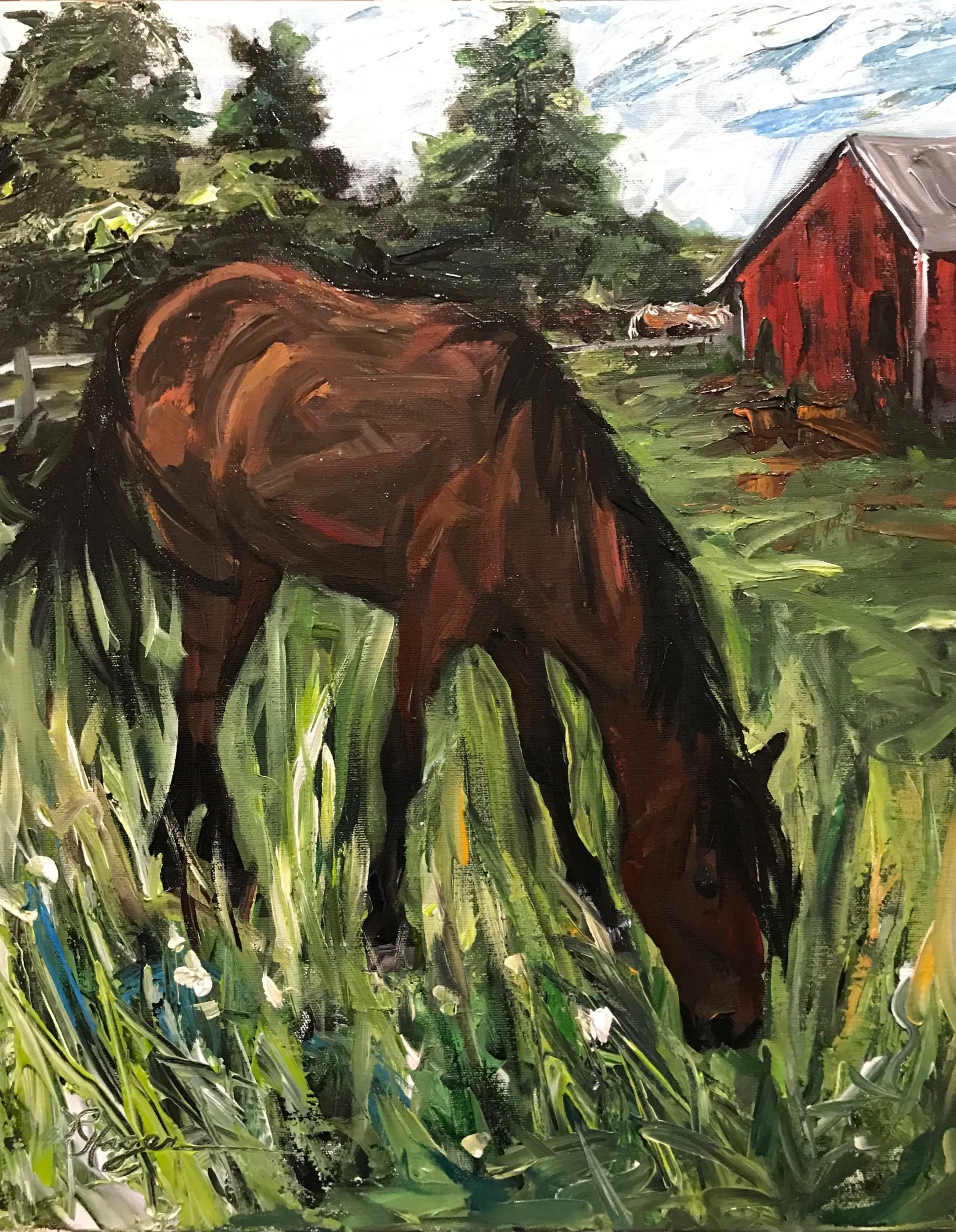 "Amish Farm"  SOLD 