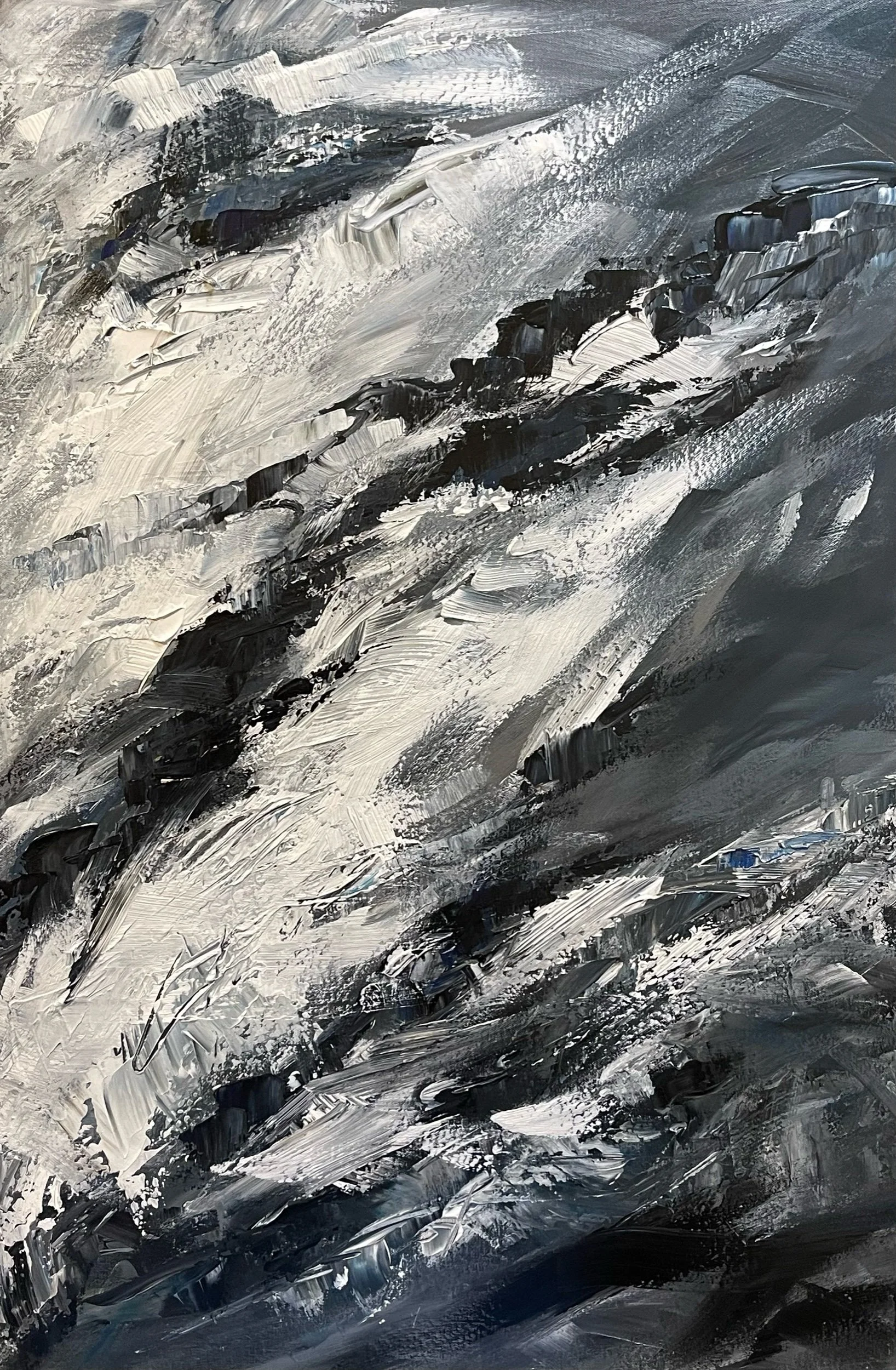 "Phthalo Fantasia #530.  Available $700