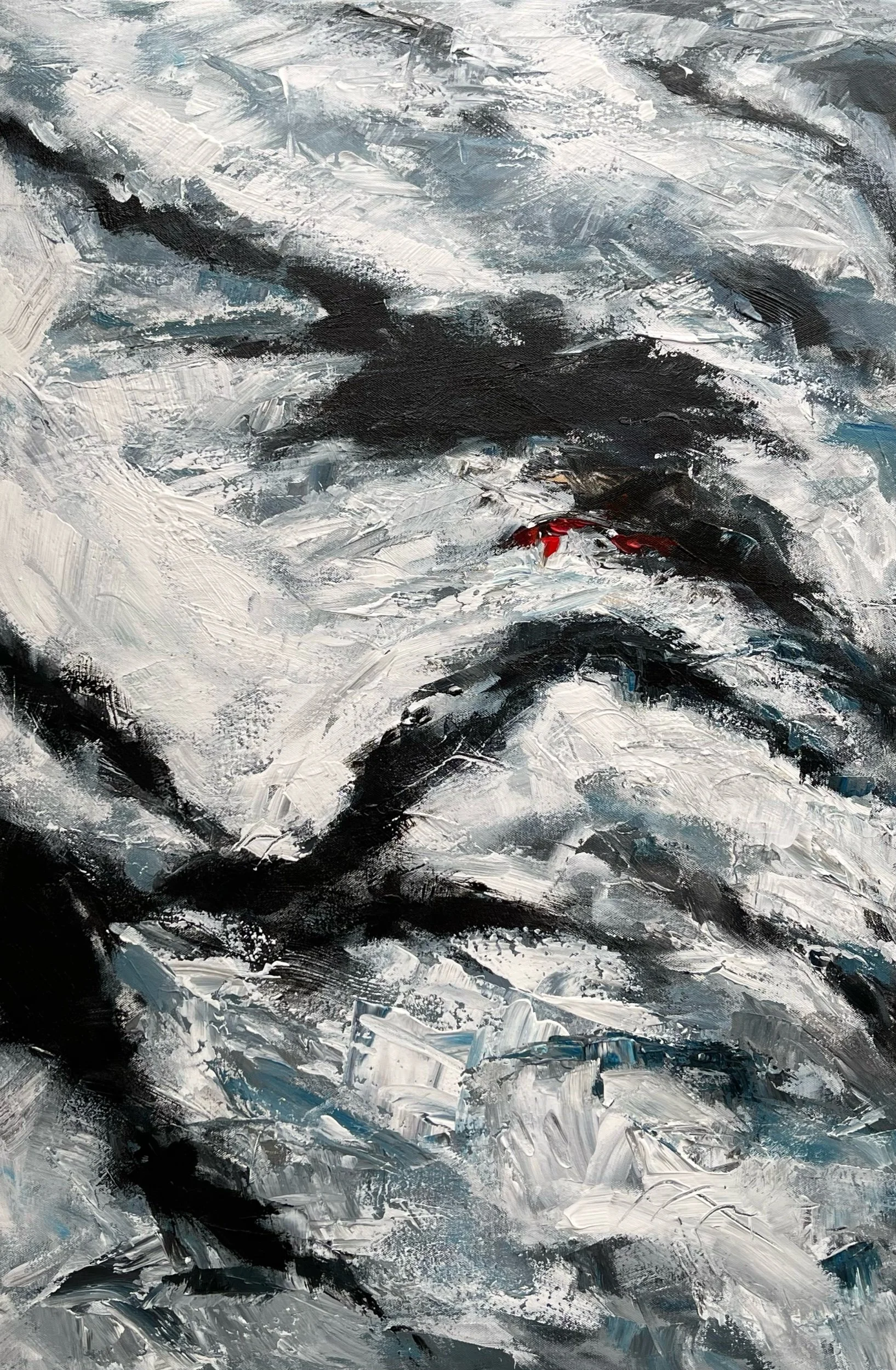 "Phthalo Fantasia" #533  Available. $450