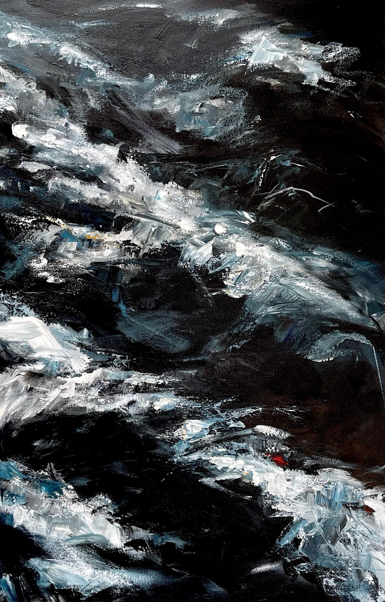 "Phthalo Fantasia #535.  Available  $450