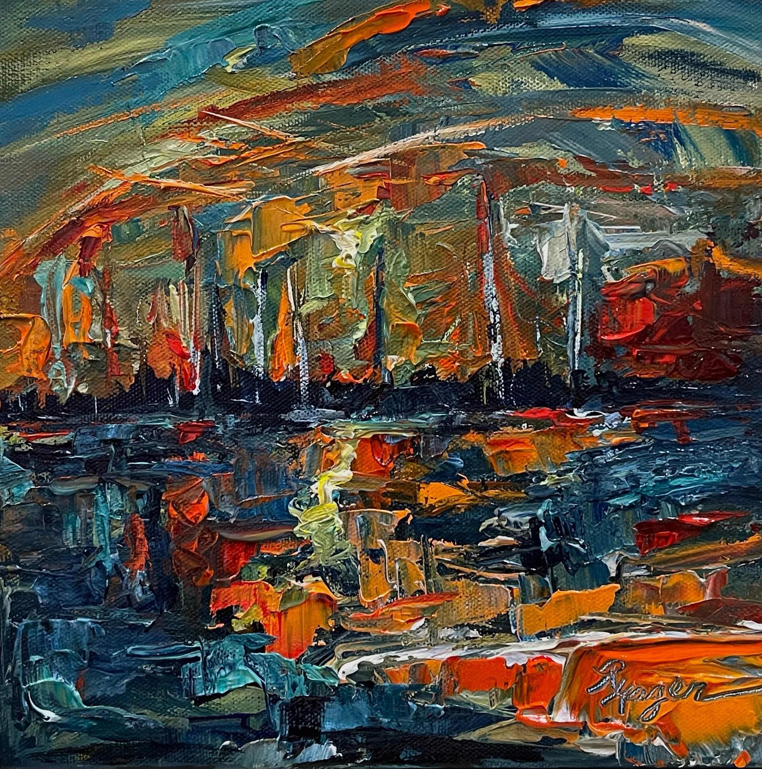 "Evening Sail" #543  SOLD 