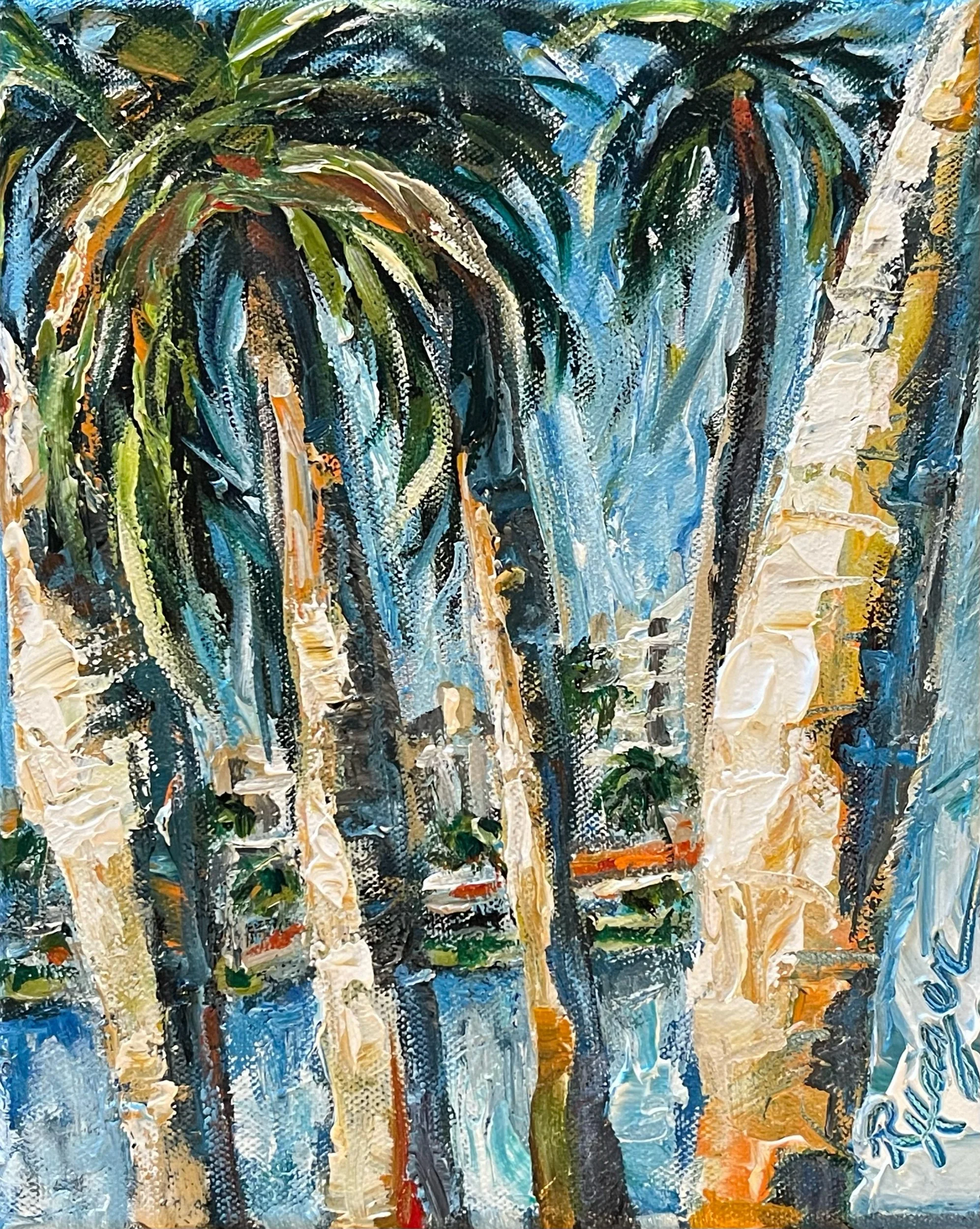 "Palms on the Bay" #487.   SOLD