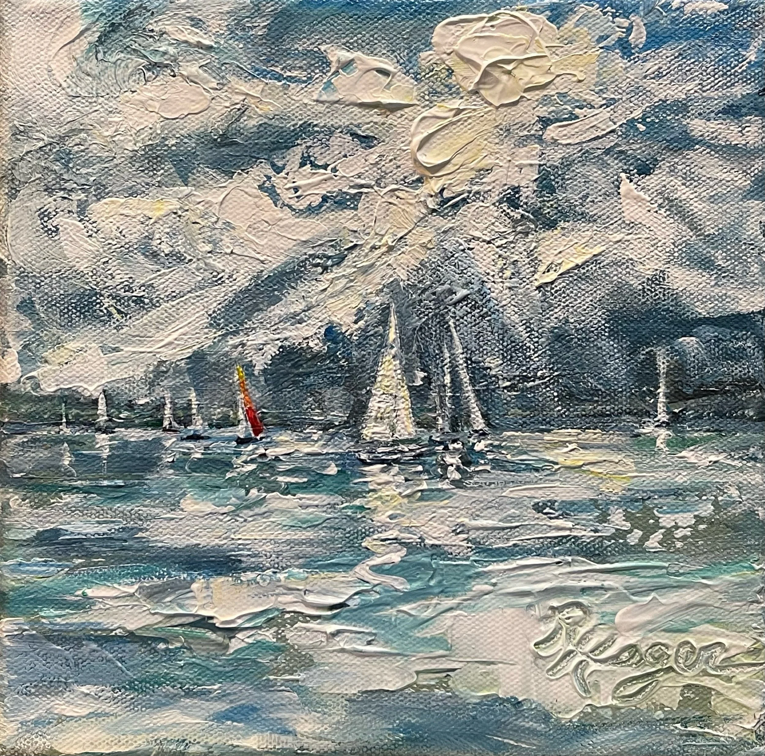 "On the Lake"  #541  SOLD 