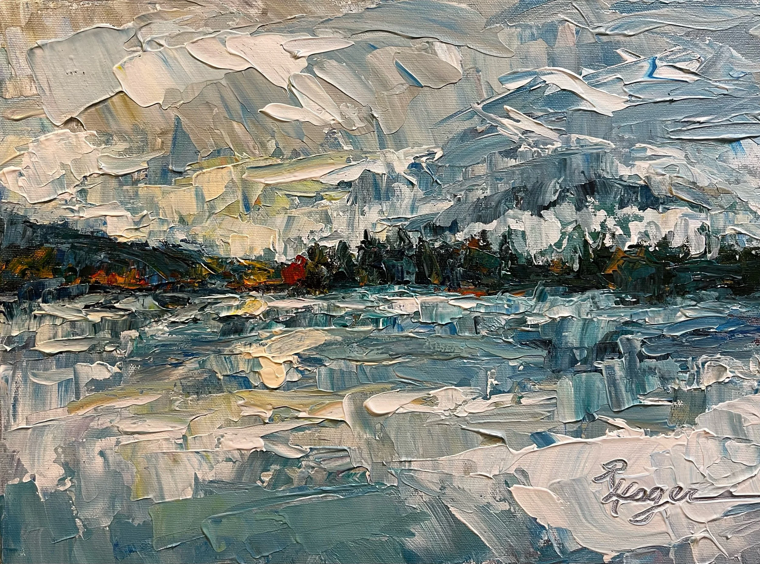 "Misty Morning" #466. SOLD