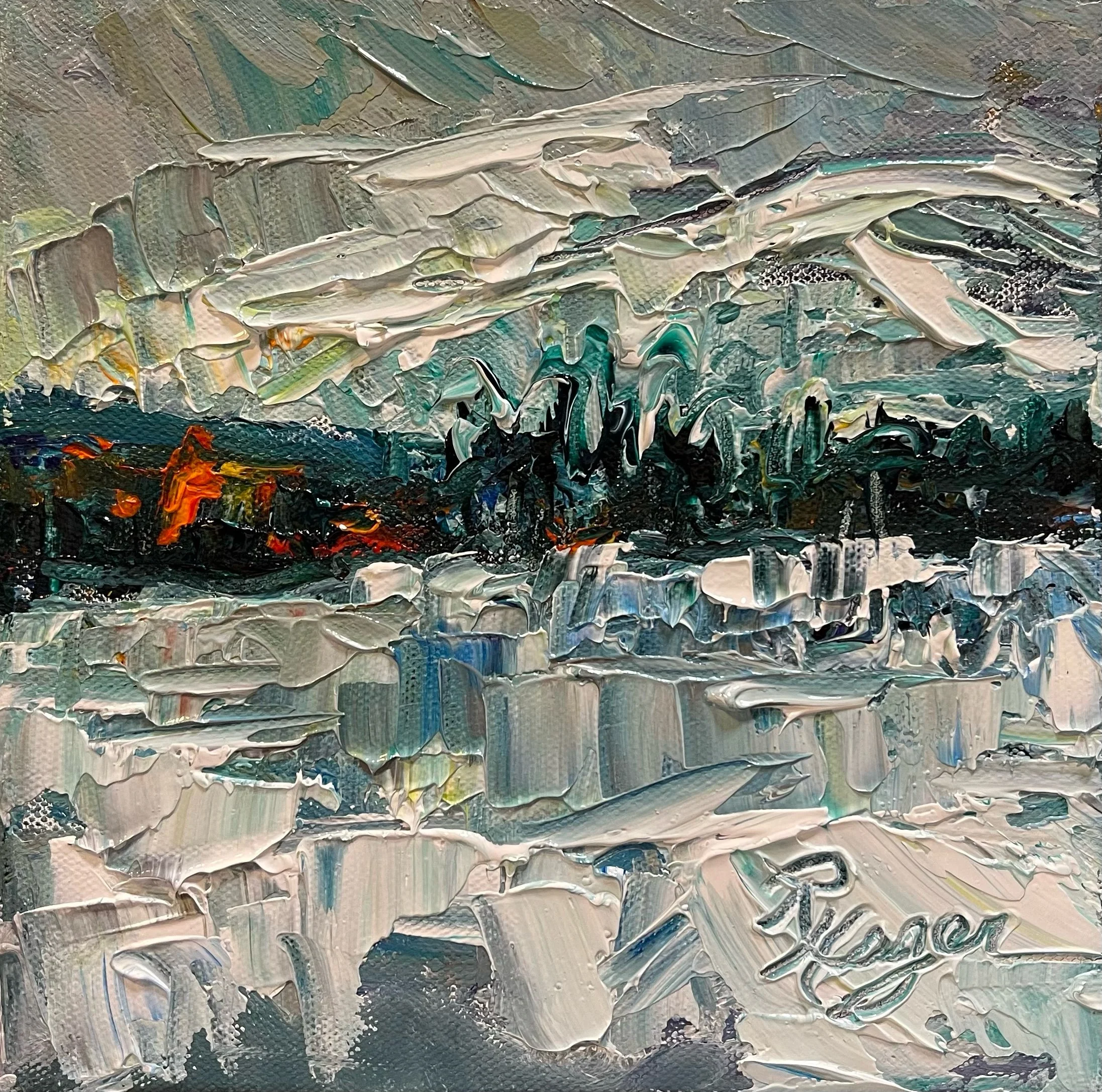 "Misty Morning" #490.   Available   $110