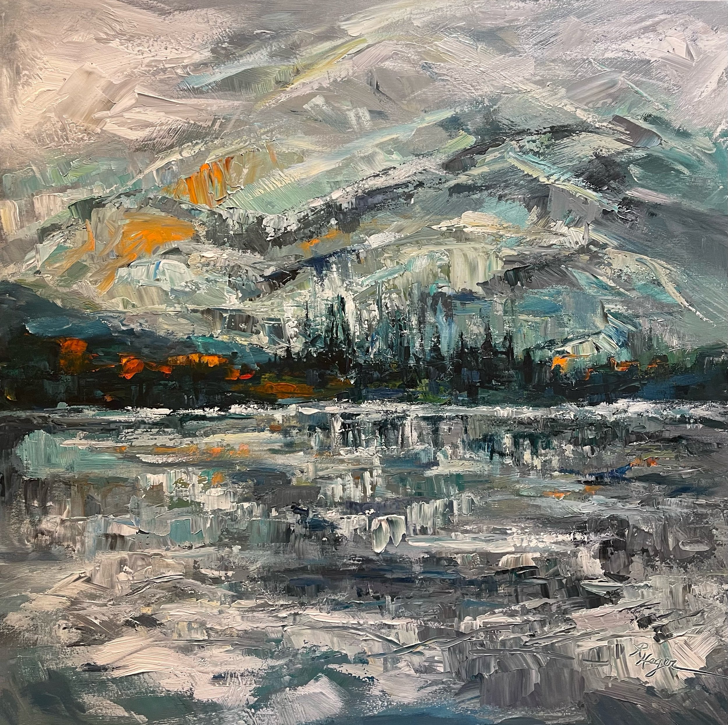 "Misty Morning" #538.   SOLD