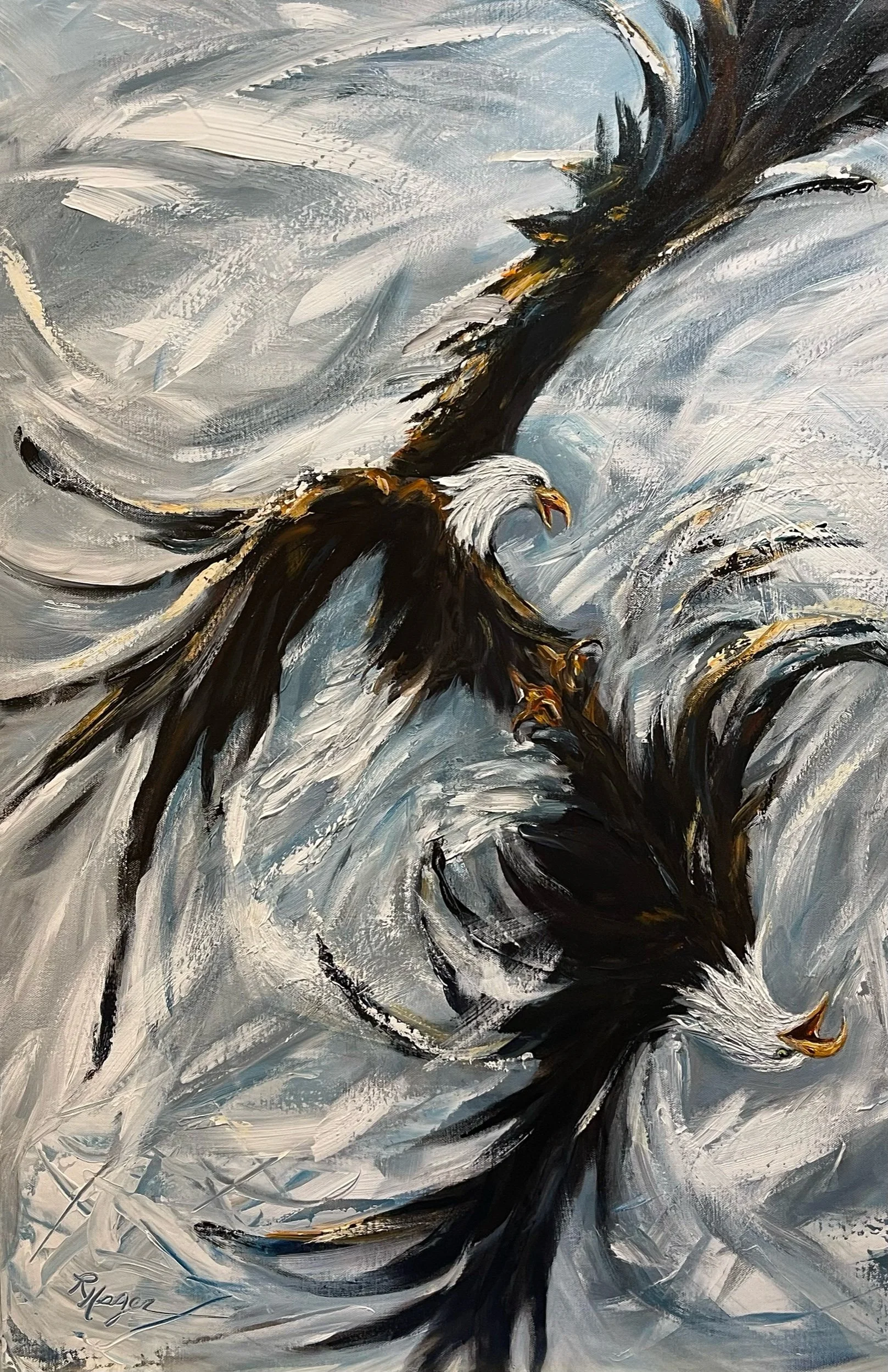 "Fierce Love" #573.  Available  $950