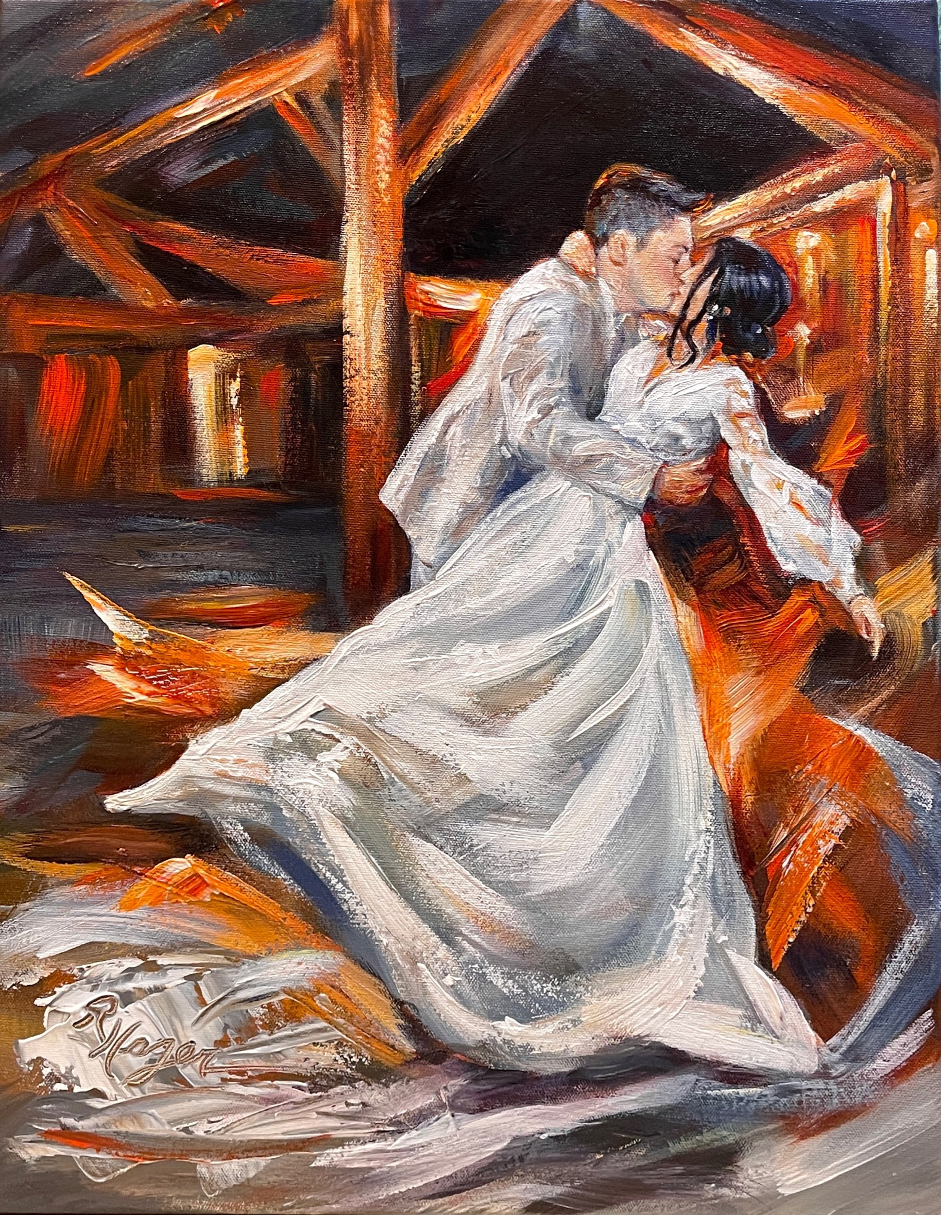 "The Dance" #599. SOLD