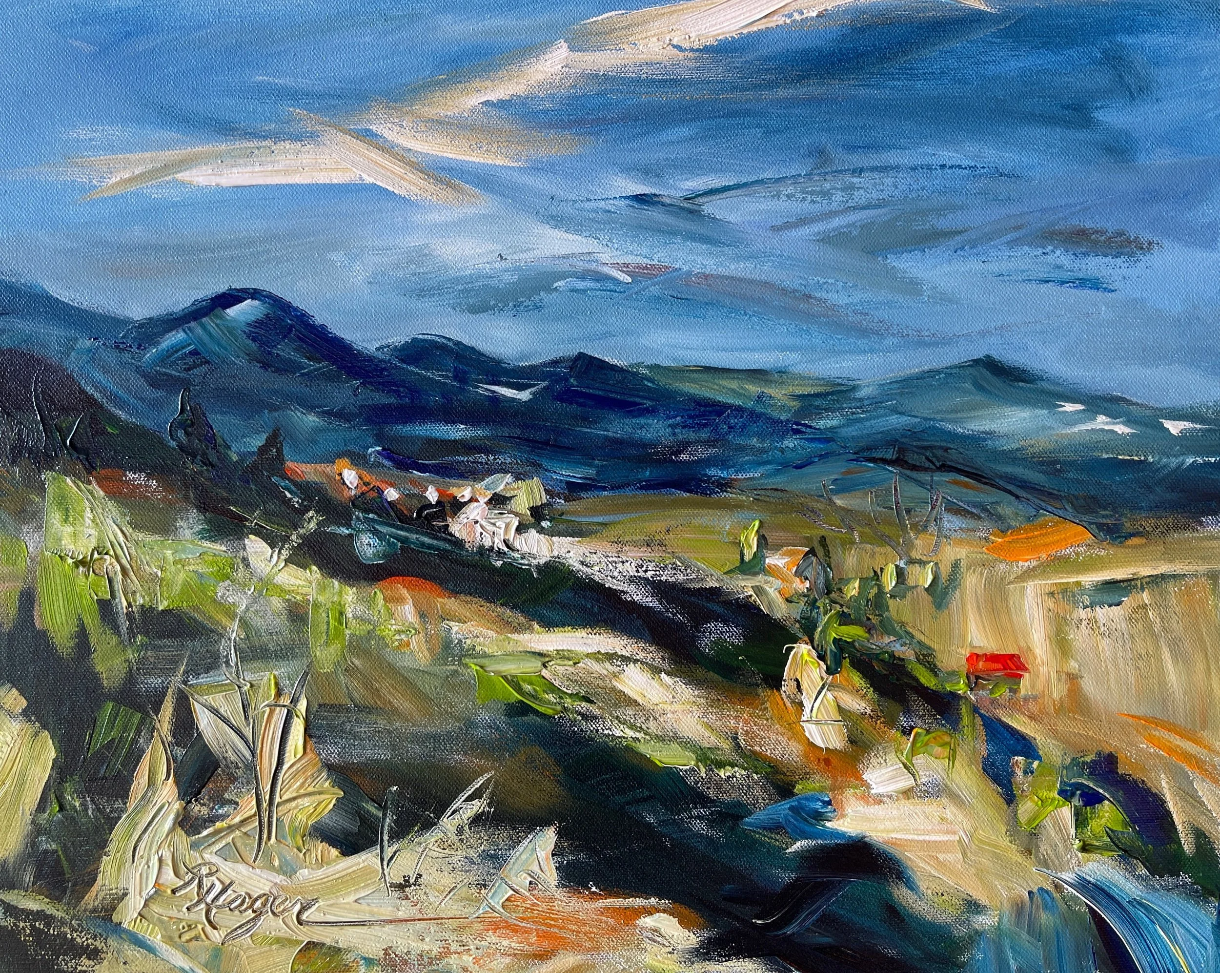 "Mountain Vista" #601.  Available  $320