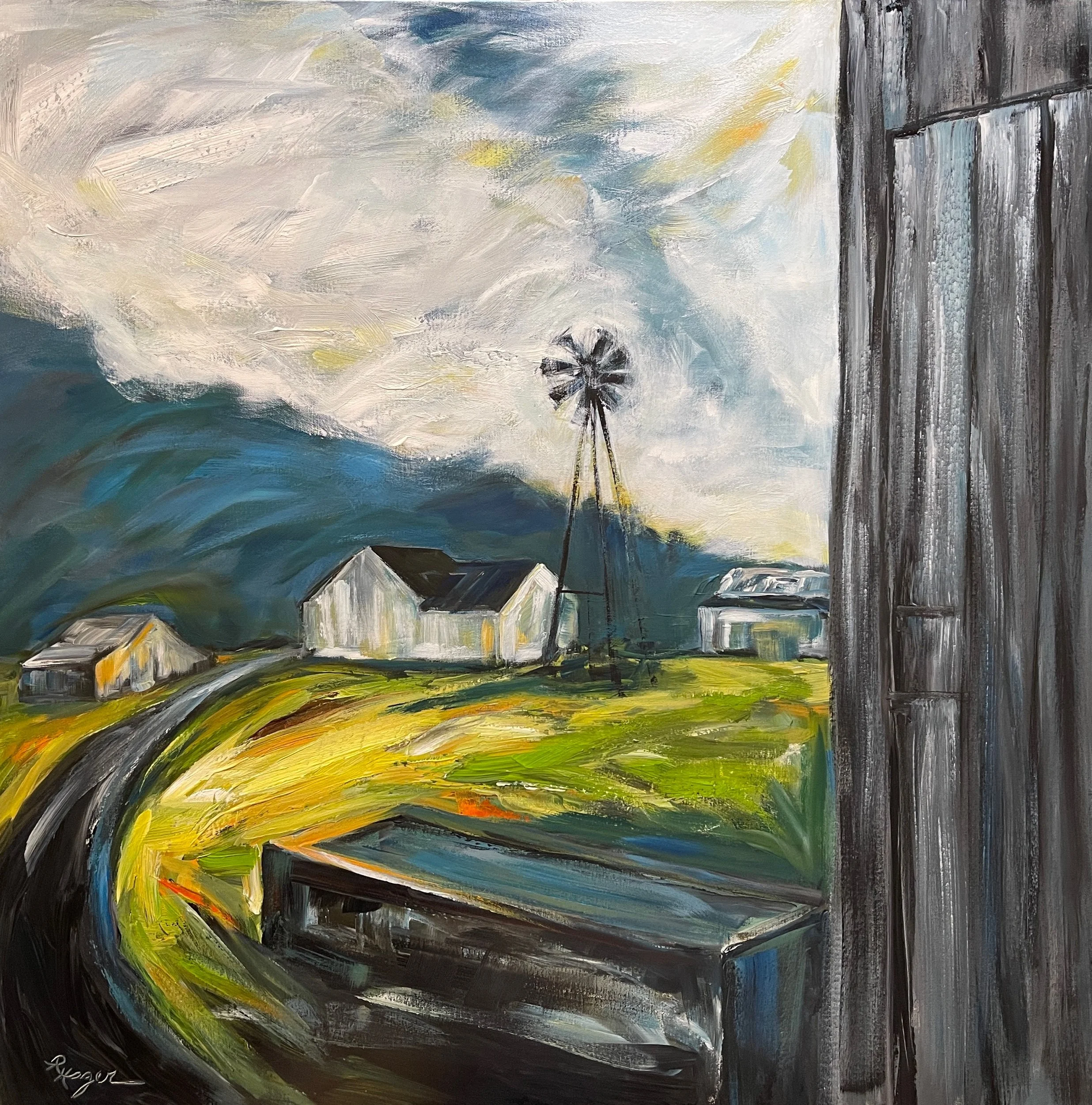 "Calm in the Storm" #596.  SOLD