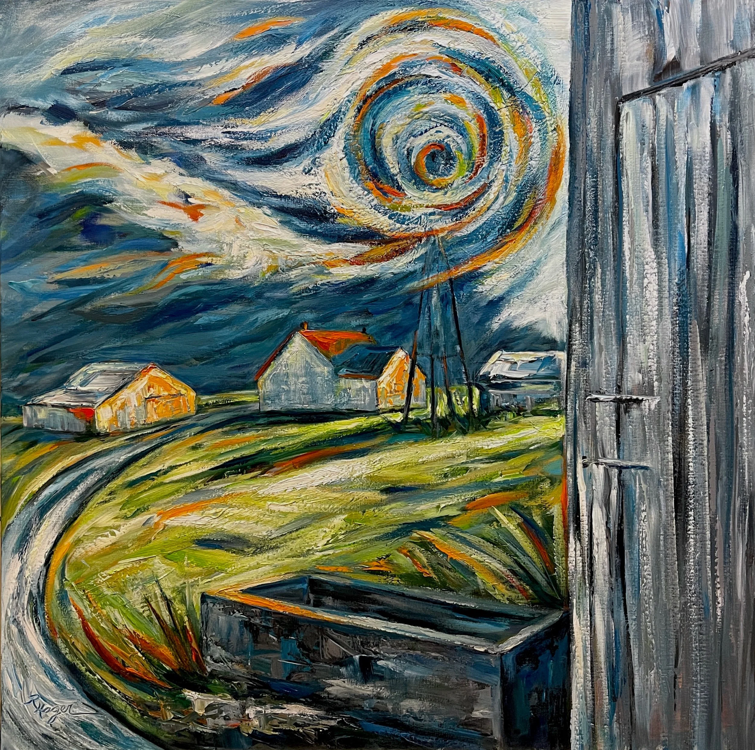 "The Wild West Wind" #603.   SOLD