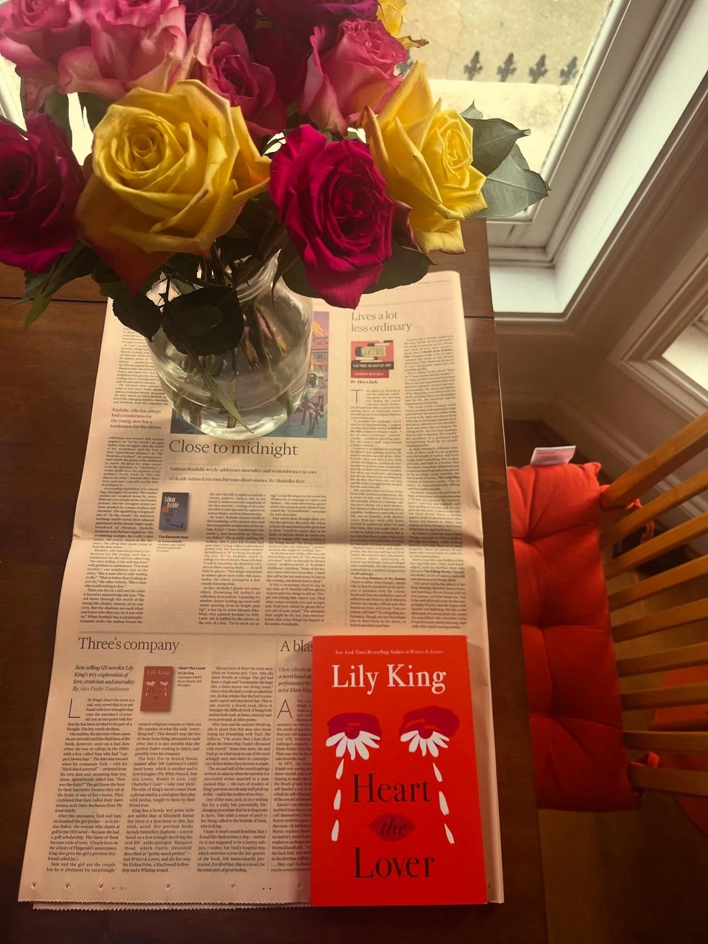 I had fun reviewing Lily King&rsquo;s sad and sexy new novel Heart of Lover ❤️ for @ft_weekend, even if I didn&rsquo;t love it quite as much as everyone else I spoke to about it.