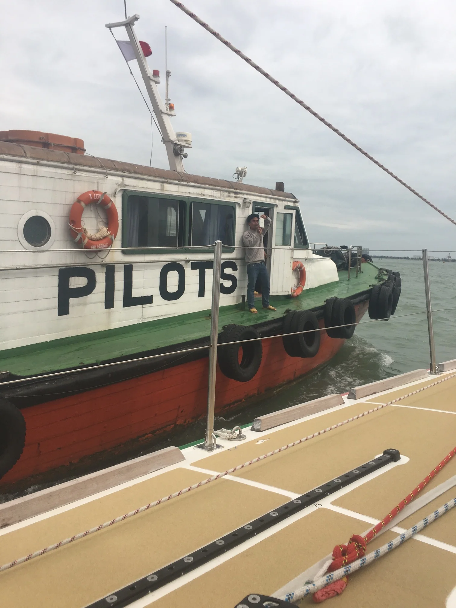Pilot will board- DaNang