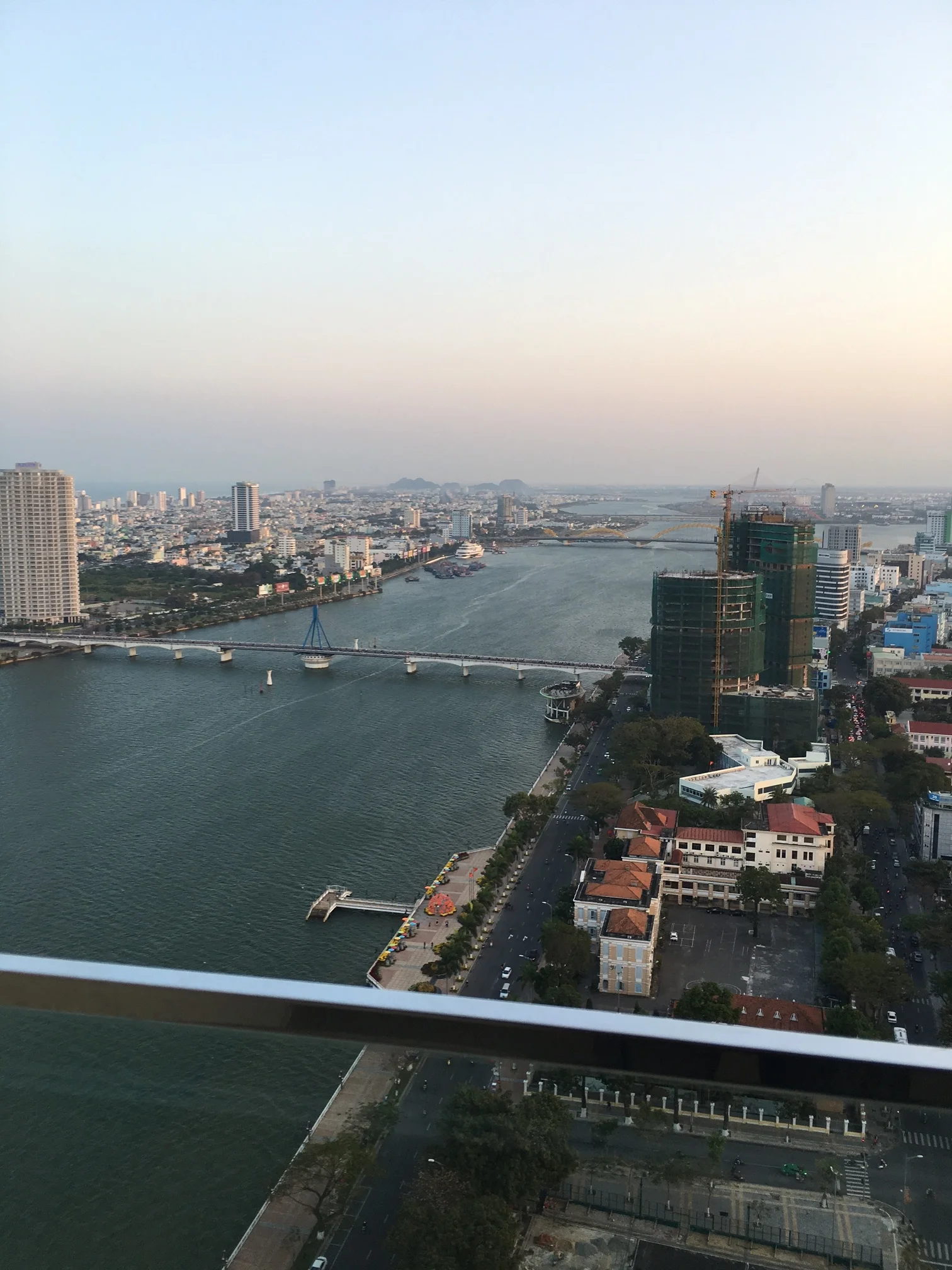 View from hotel room
