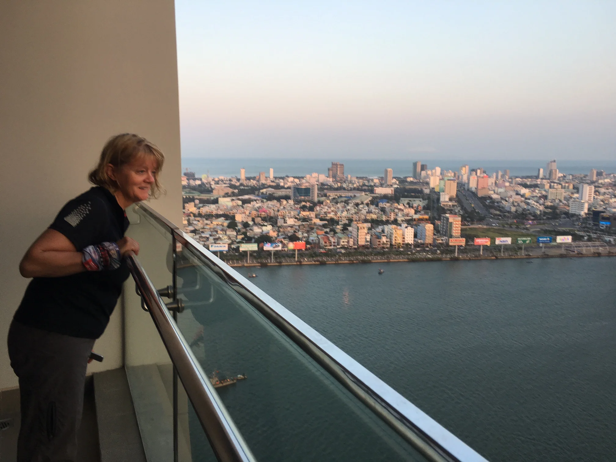 Judith on the balcony