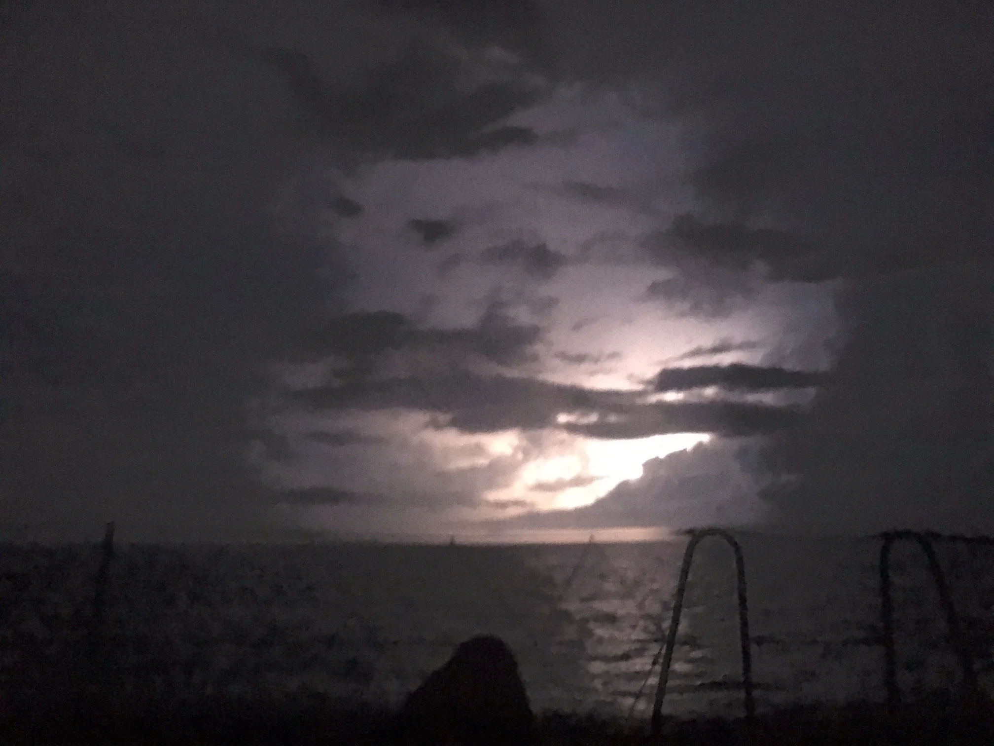Lightening show!