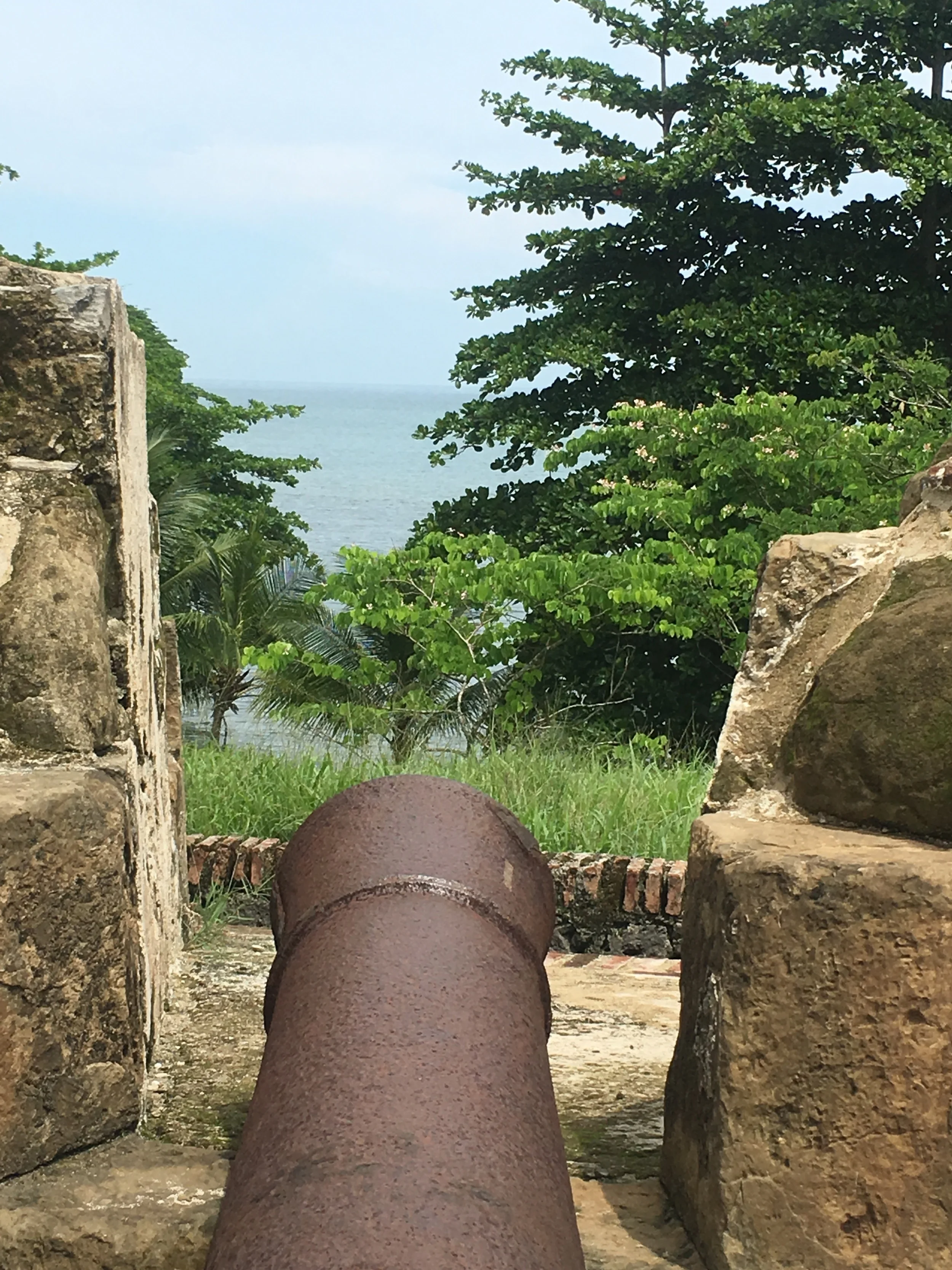 Portabello - a 250-year-old fortification put in place by the Spaniards as part of the second phase of defense edifices in the Carribean.