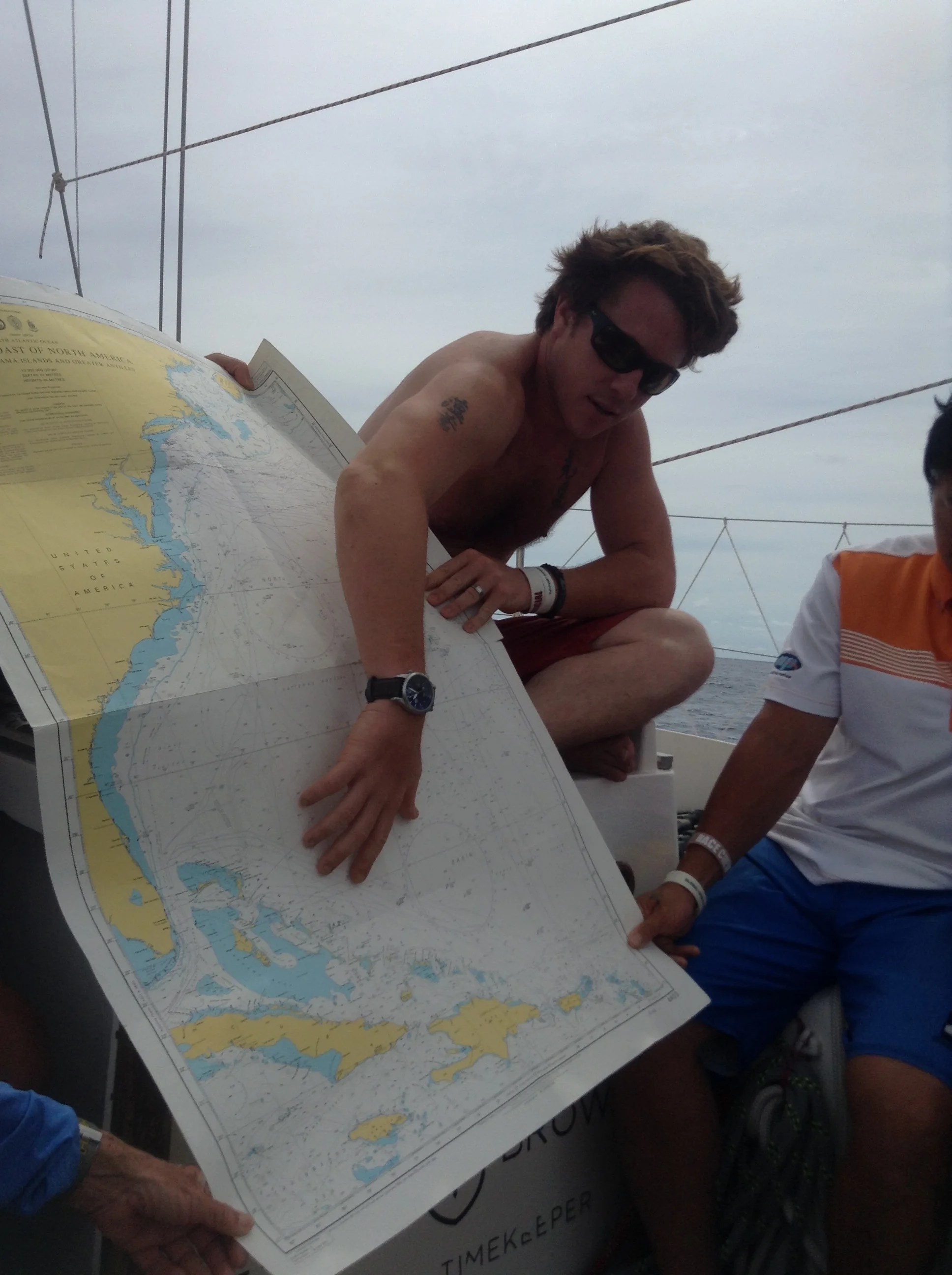 Matt explains route for Race 11