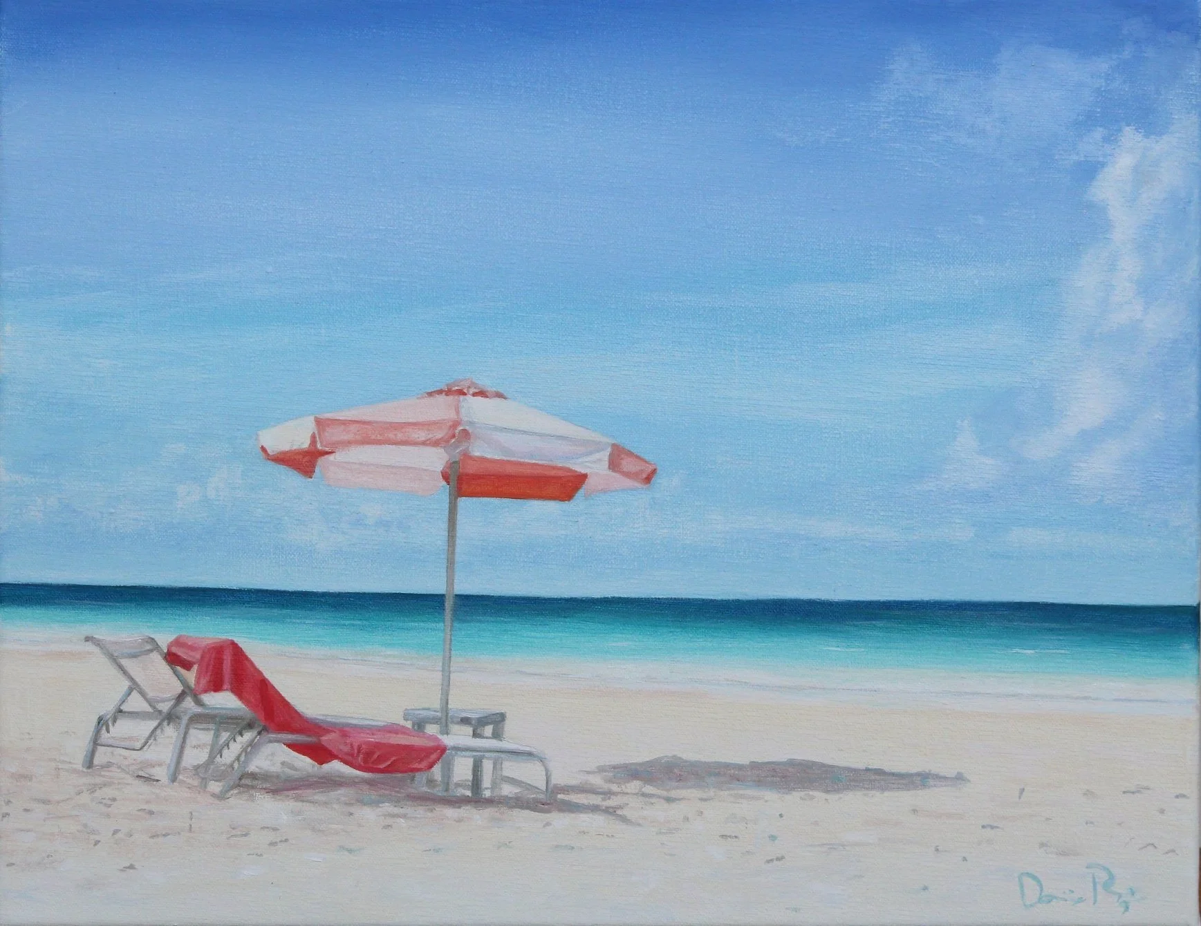 Pink Sands Umbrella