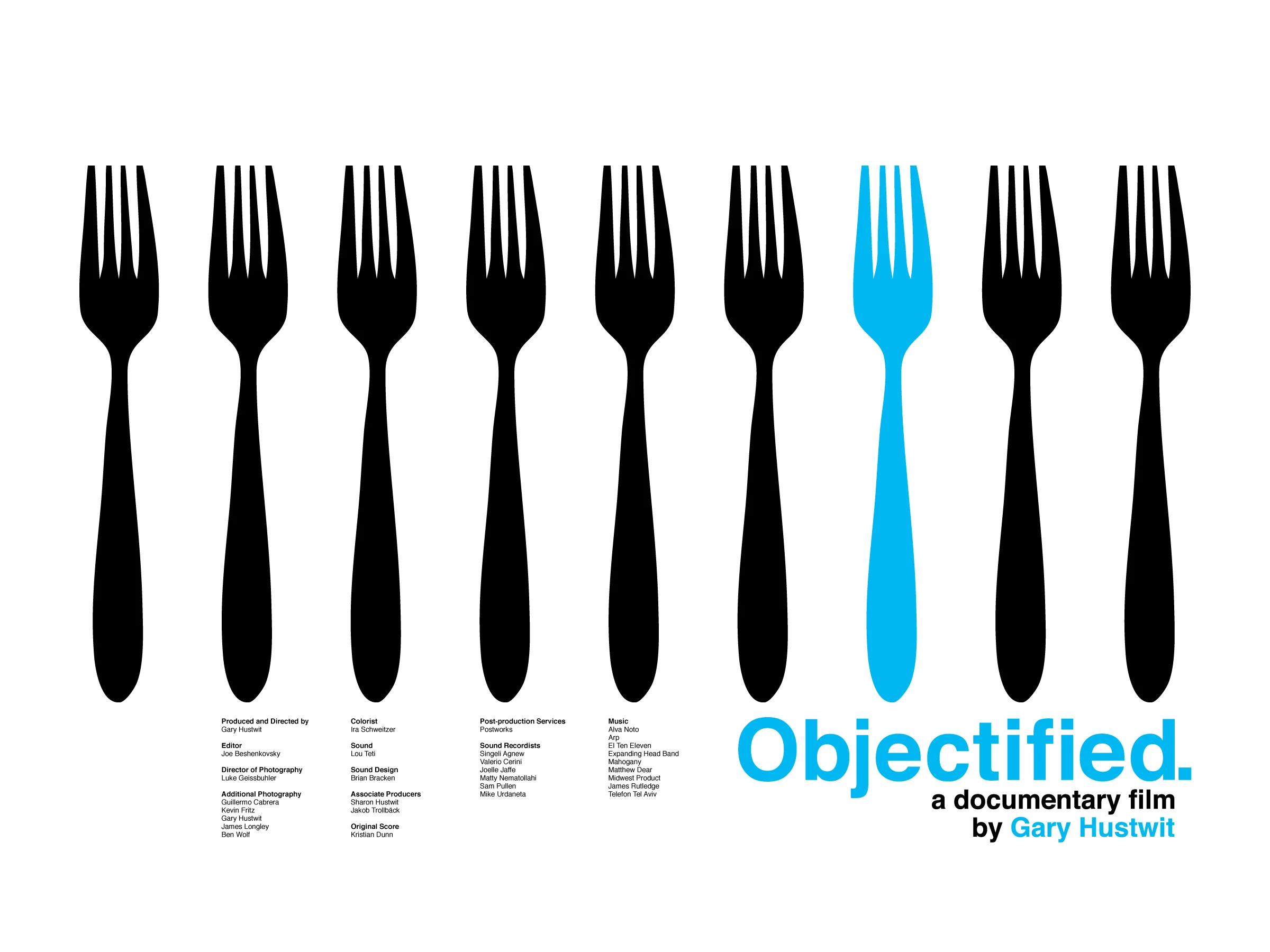  Movie poster redesign for the documentary,&nbsp; Objectified  &nbsp; directed by Gary Hustwit, as part of a series of redesigns for design-related films. 