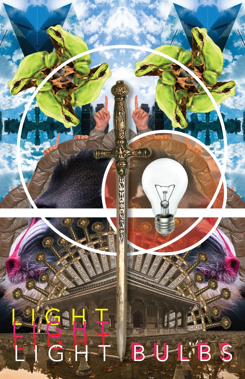 Lightbulb Photo Montage