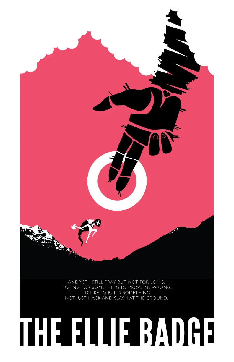 The Ellie Badge Lyric Poster