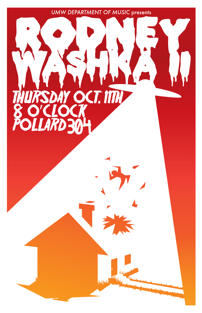 Rodney Washka II @ The University of Mary Washington Poster