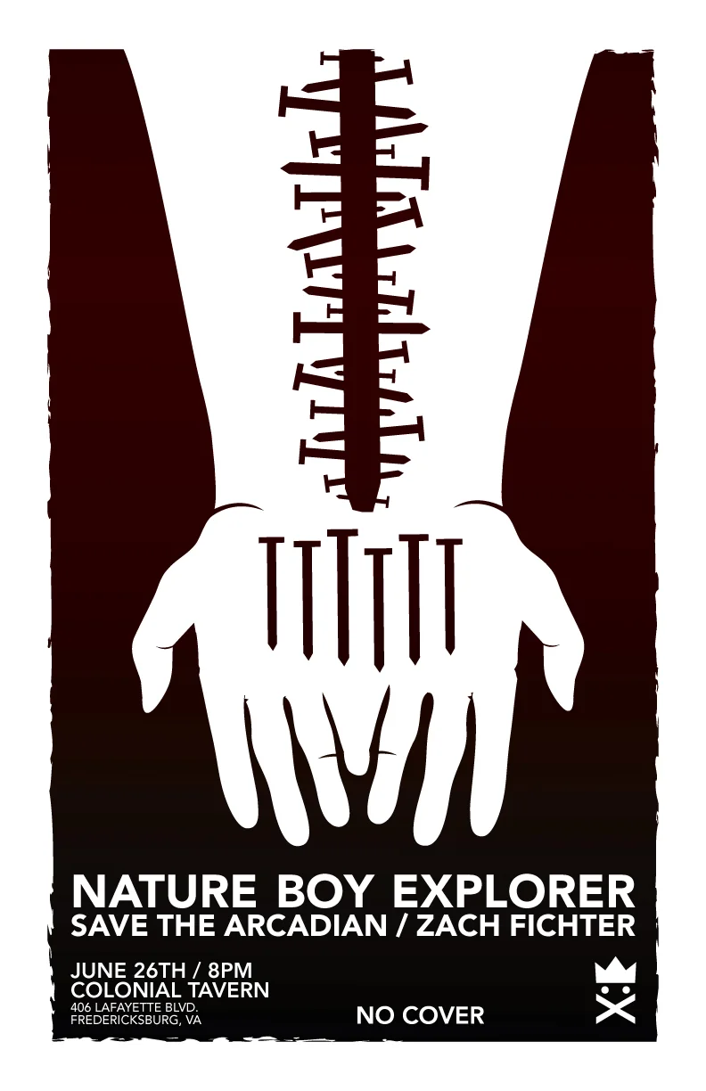 Nature Boy Explorer w/ Save The Arcadians and Zach Fichter Poster