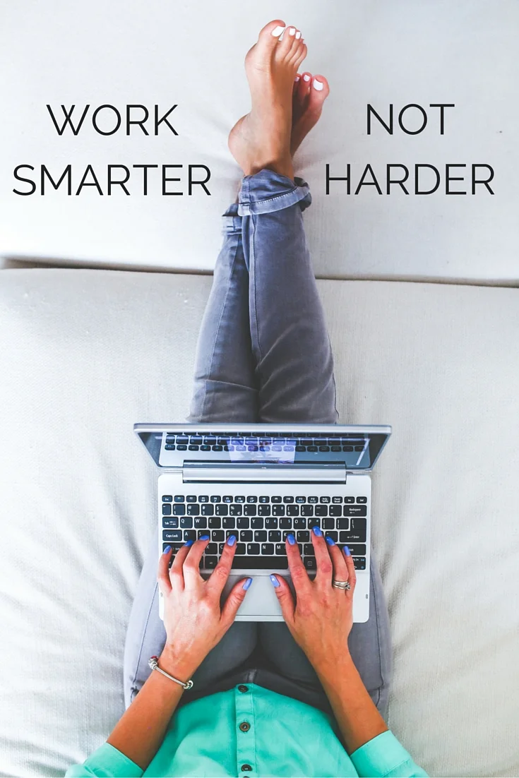 Work smarter, not harder. Relax more. (photo: pexels)