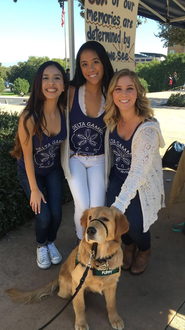 UCI Delta Gamma Philanthropy Awareness Booth