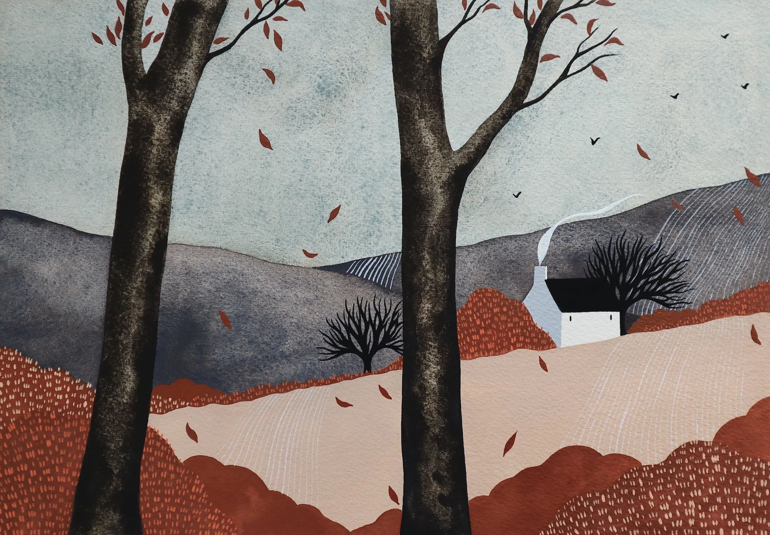 A Blustery November Day
