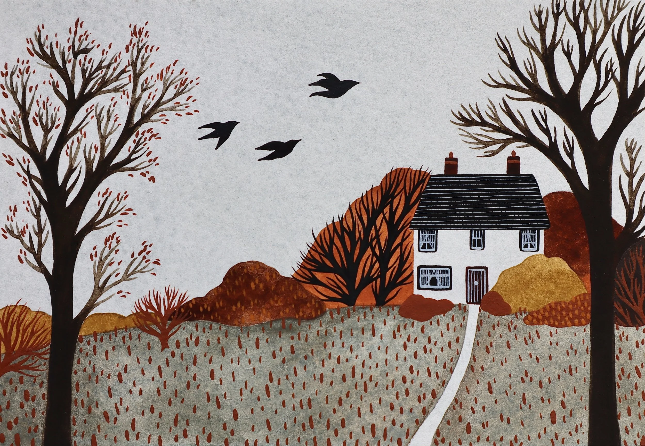 Autumn at Tanglewood Cottage