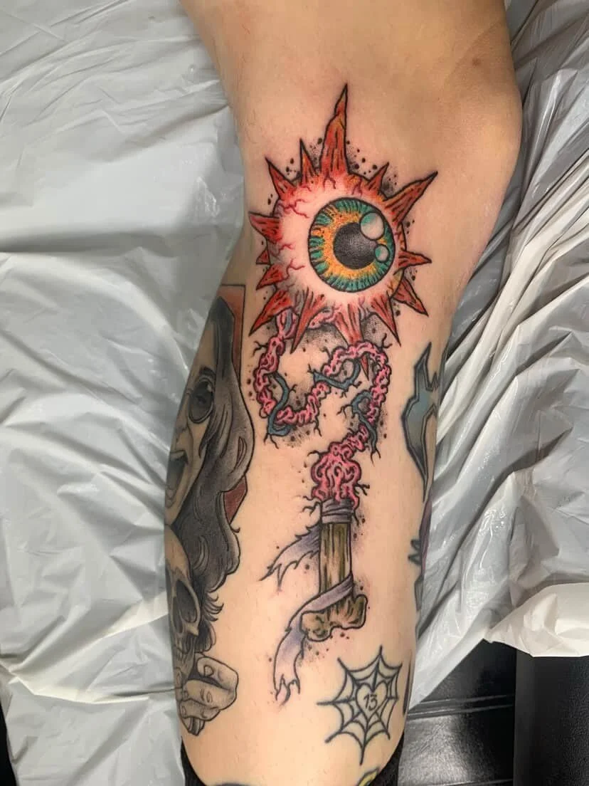 Tattoos by @matt_made_this 

#blacklistink#417tattoo#tattoo#inked