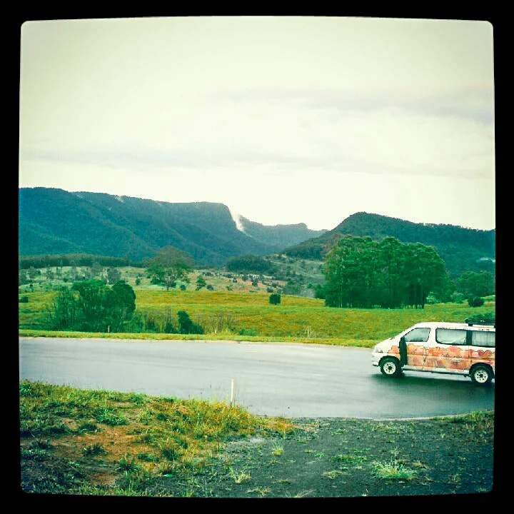 Even though it was raining, the view was still impressive. Photo: Chris Hetem
