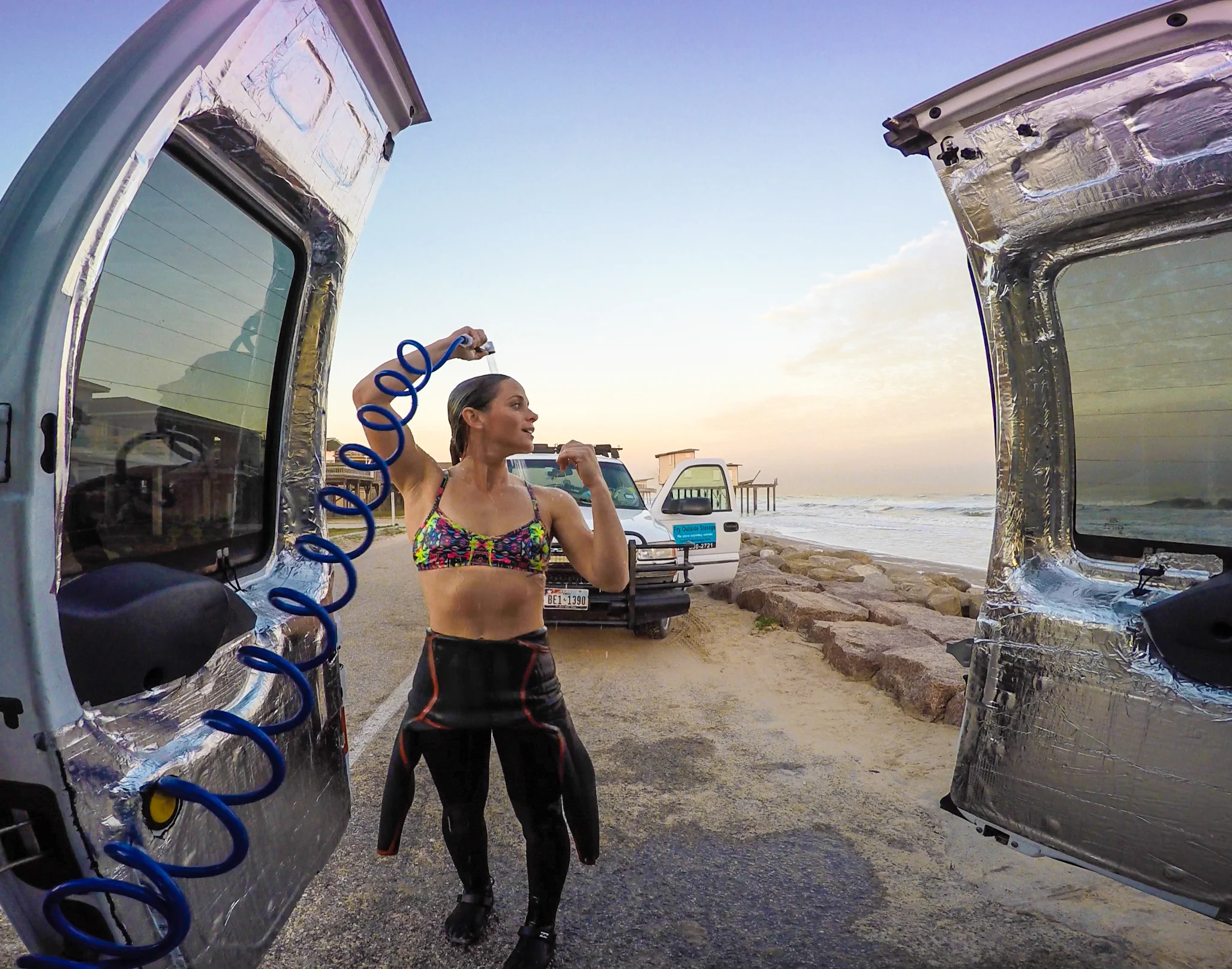 As a surfer, I will constantly need to be washing my salty wetsuits and rinsing off on the roadside. I went on a quest to find the best portable shower system and discovered Big Kahuna !