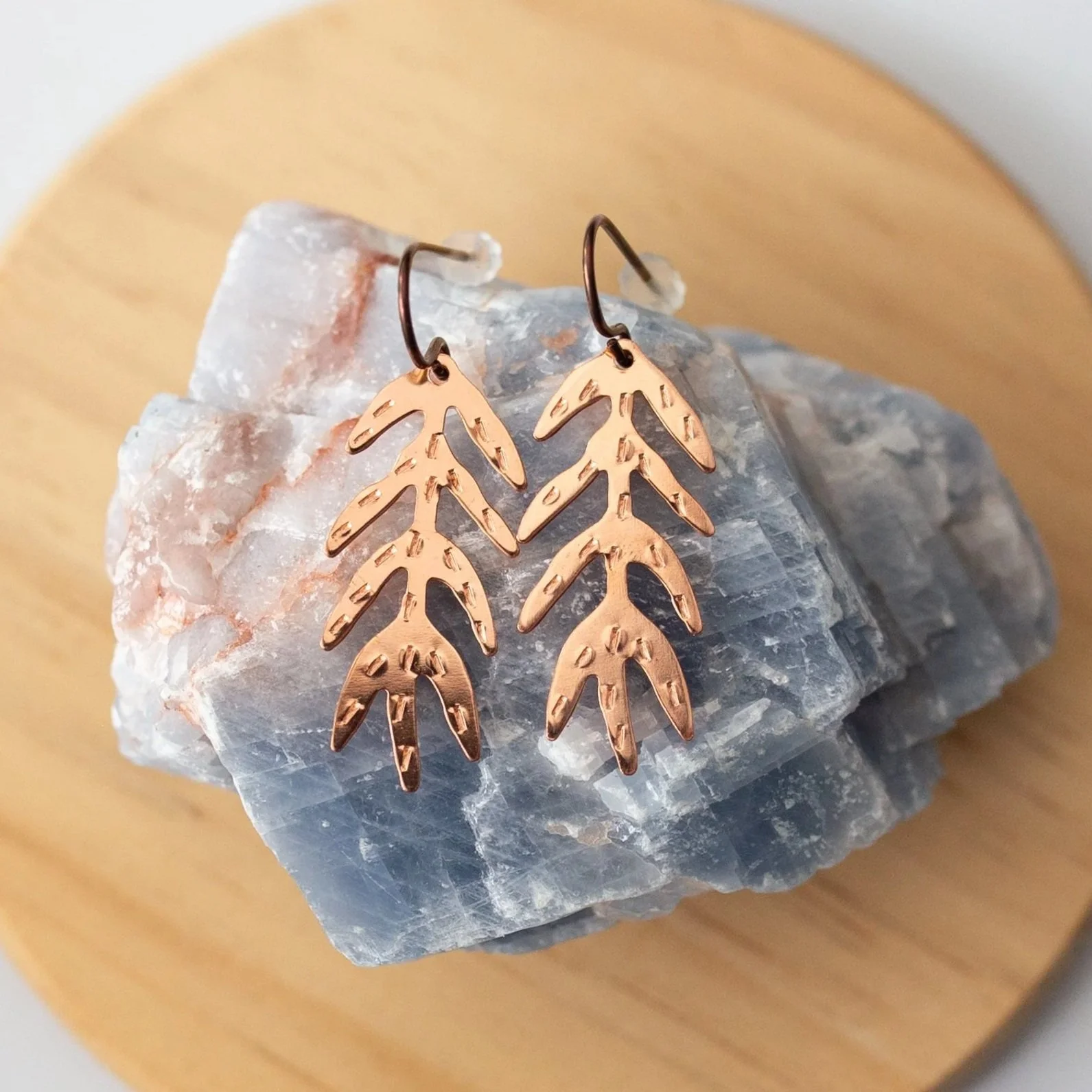 Spikey Plant Earrings