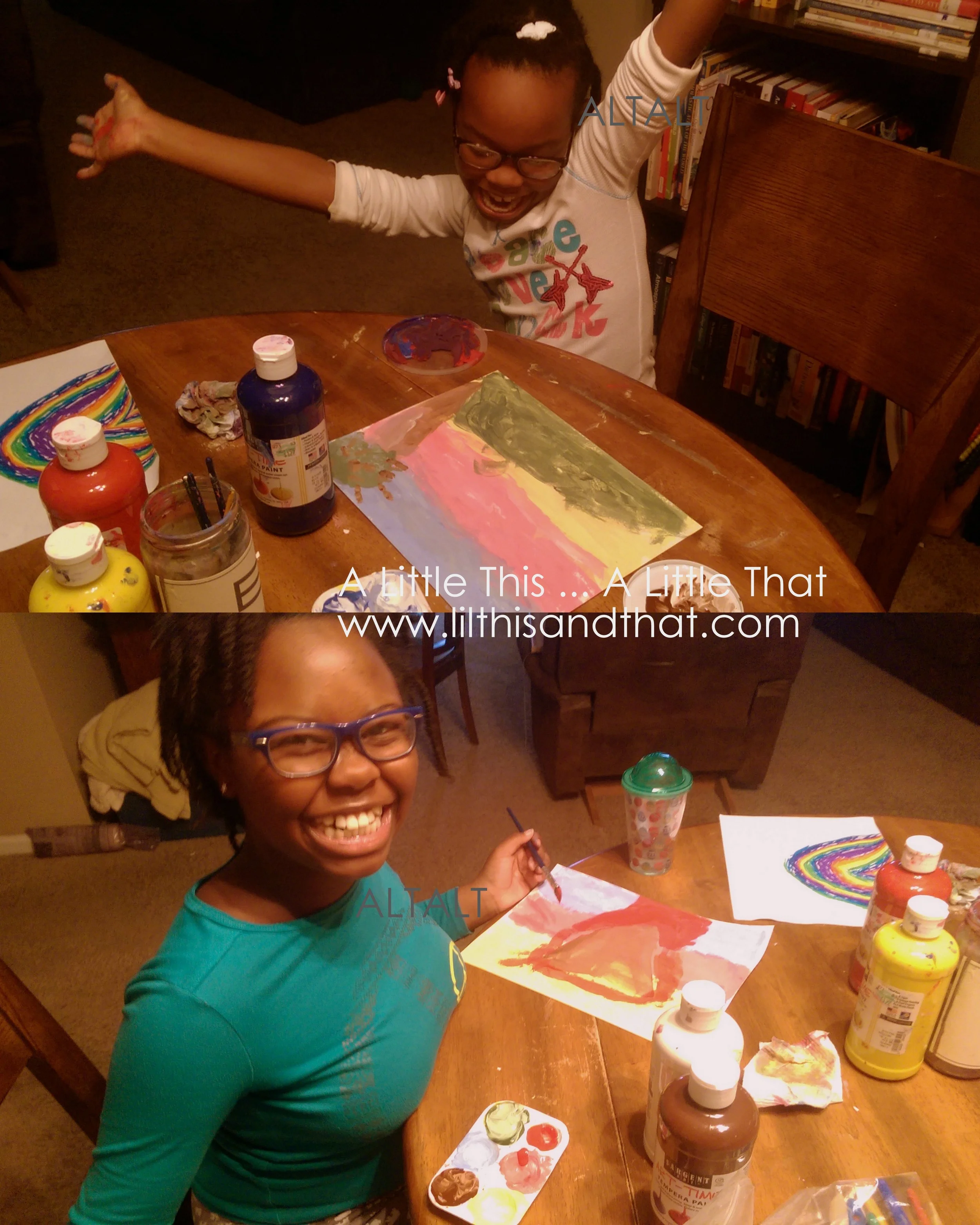 They were just as happy.
