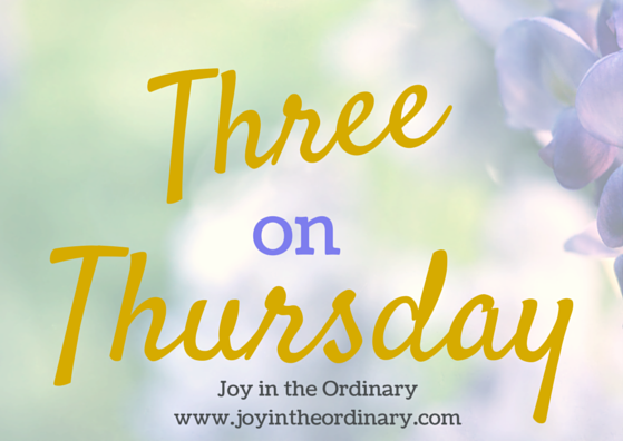 Three on Thursday: Home School Articles and Video