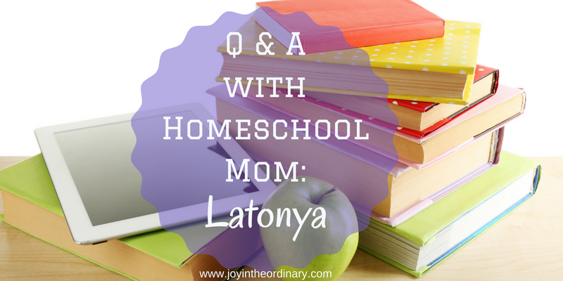 Q & A with Home School Mom: Latonya