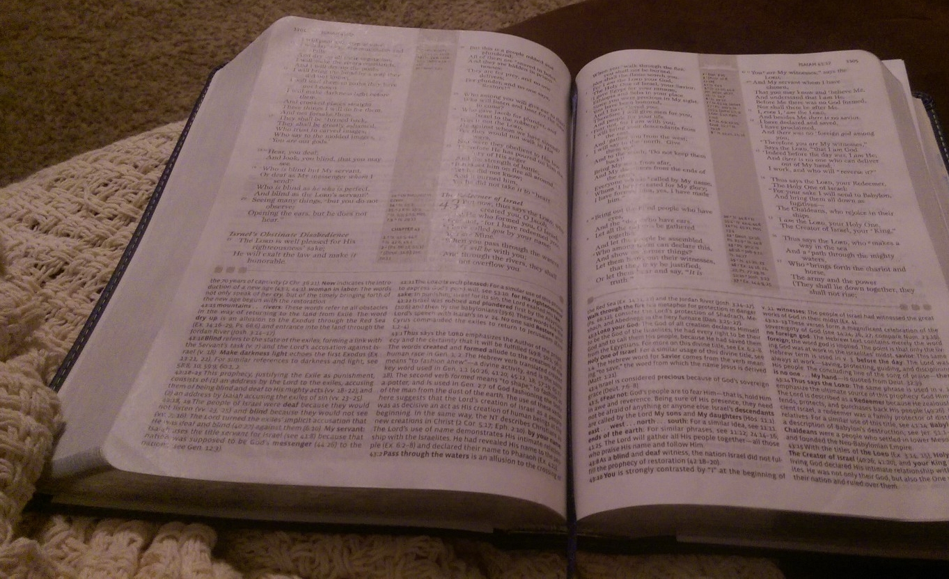Studying Isaiah with the NKJV Study Bible