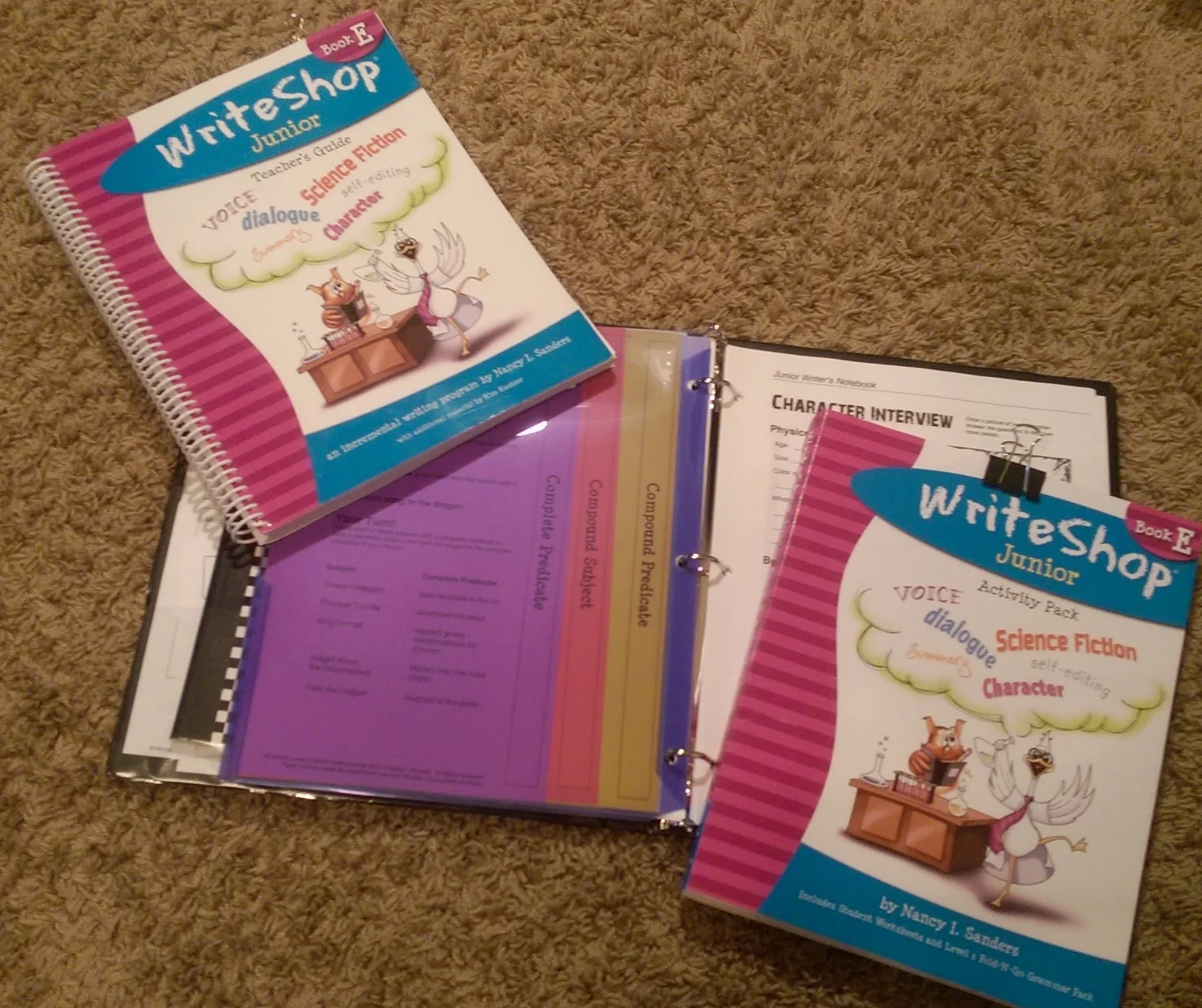 Homeschool writing program WriteShop Book E