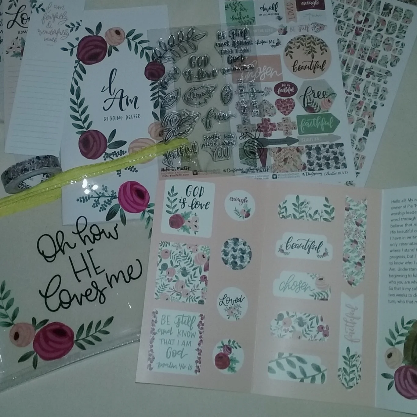 A Peek Inside the I Am Kit from Illustrated Faith