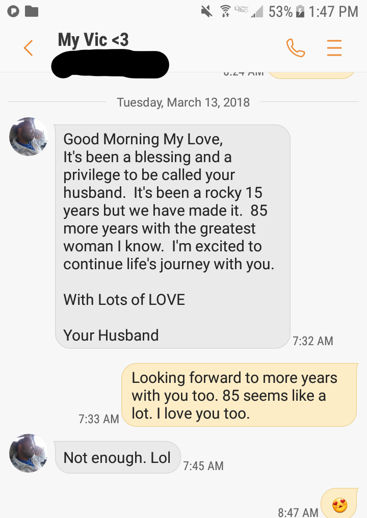 Anniversary text!