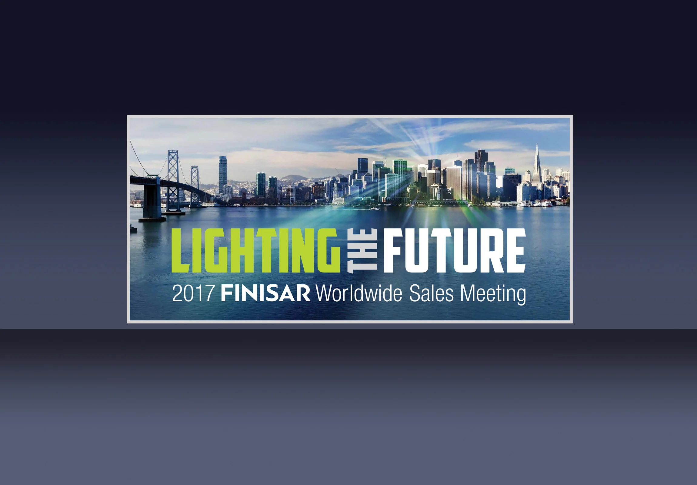 Finisar 2017 Worldwide Sales Meeting Logo